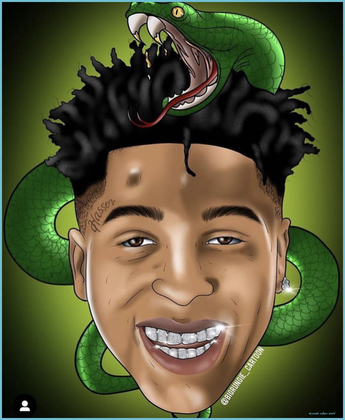 NBA Youngboy cartoon Wallpapers on