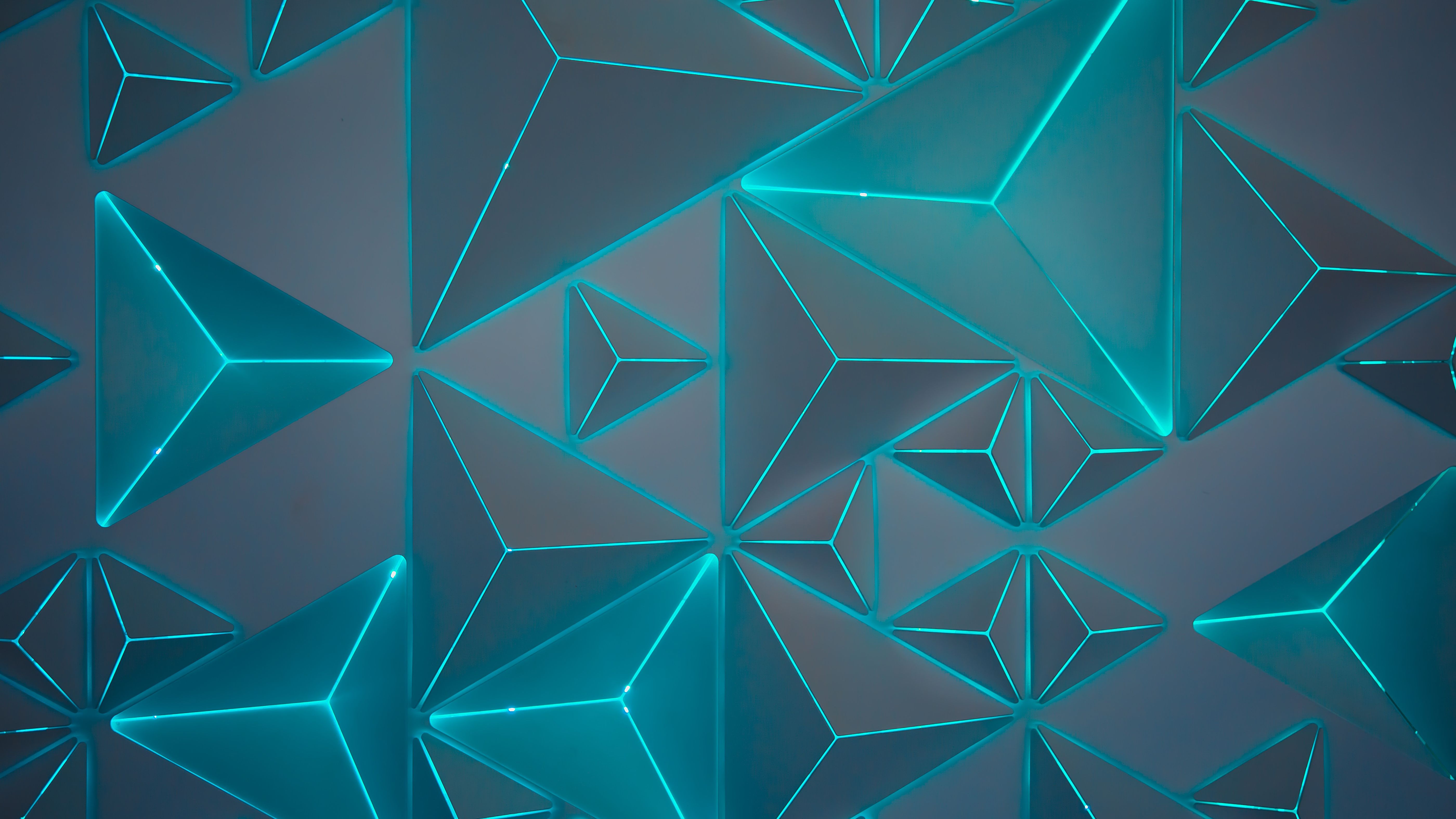 121086 Shapes, Triangles, 4K, Geometric - Rare Gallery HD Wallpapers