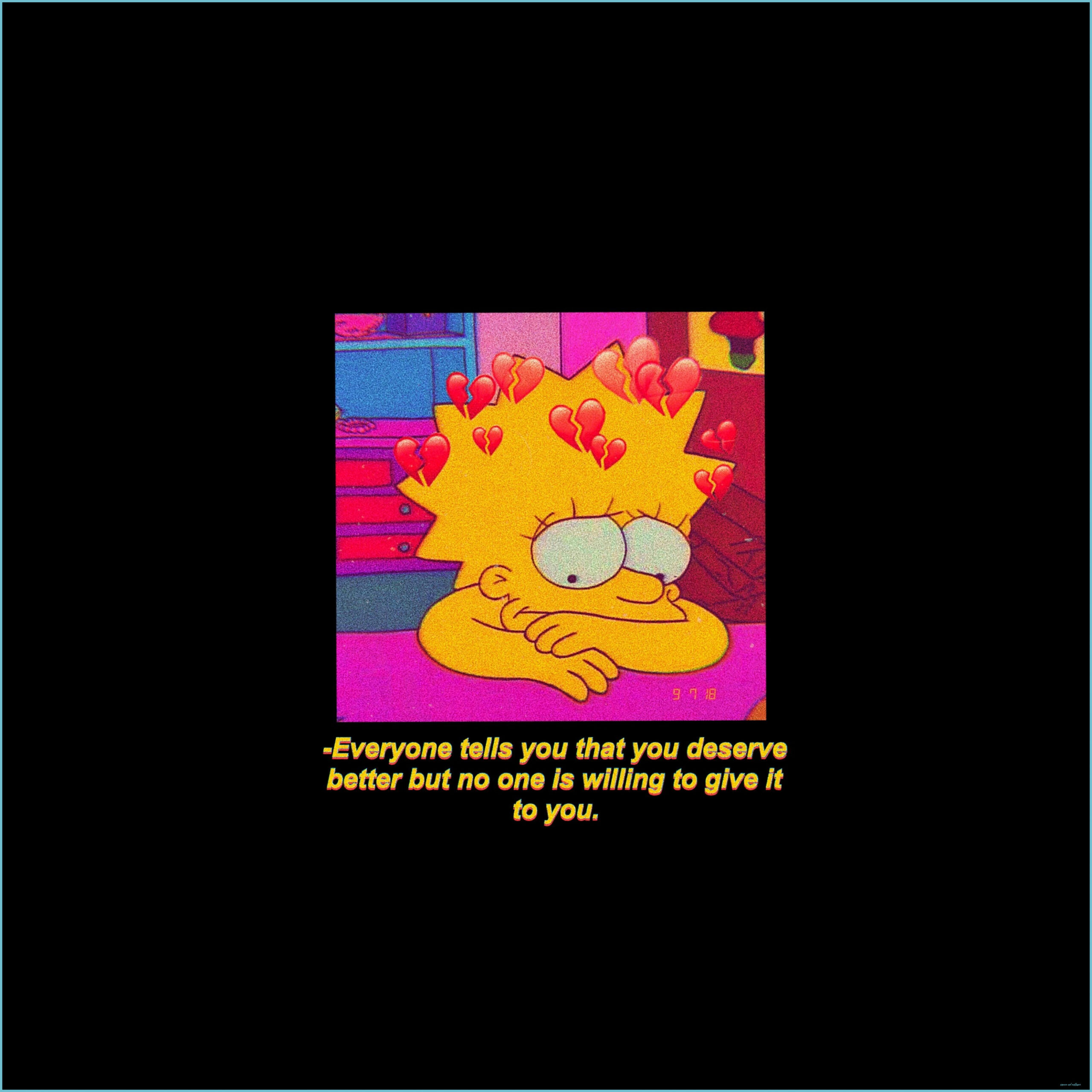 Sad Simpsons Wallpaper - EnJpg