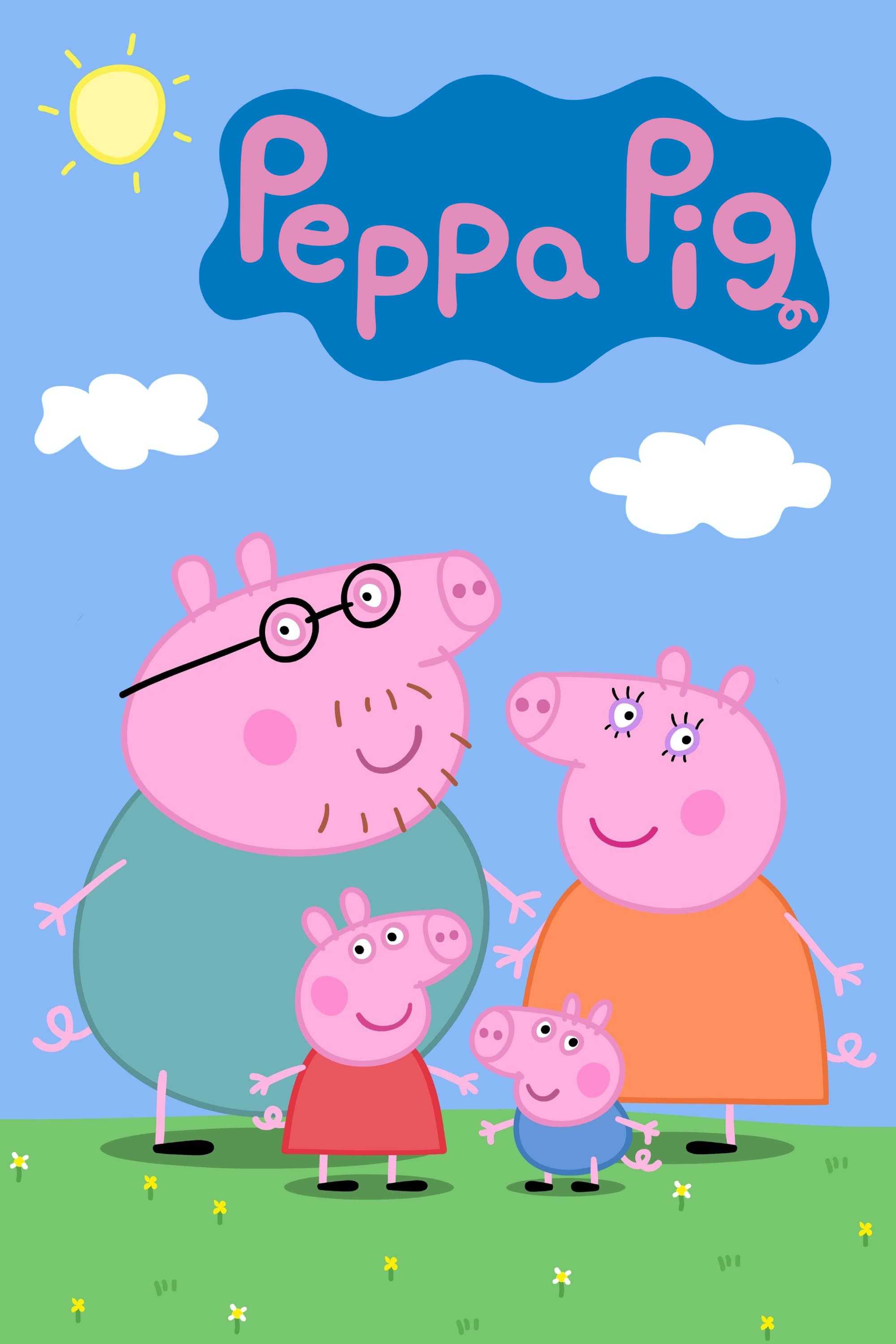 Peppa Pig House HD phone wallpaper