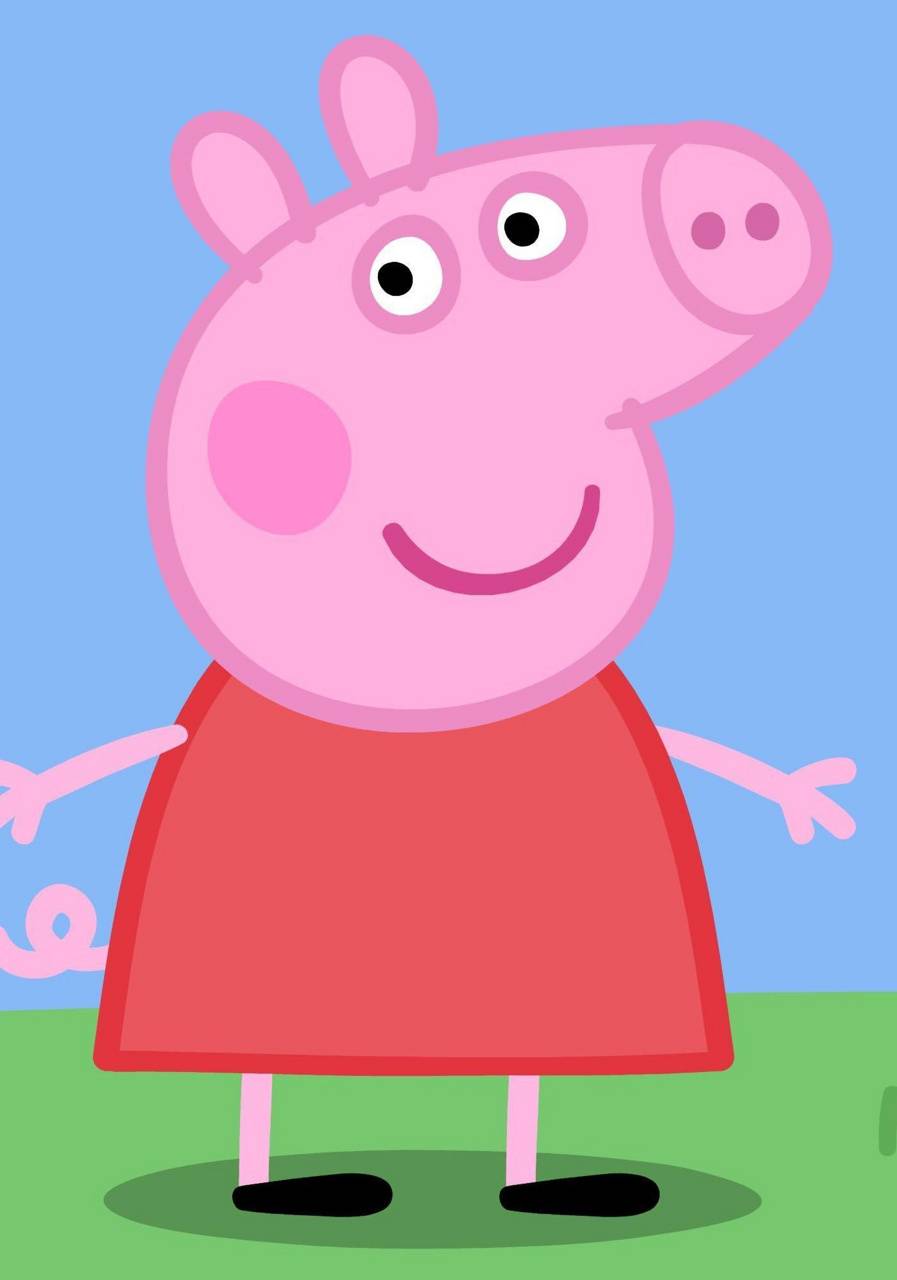 4 Casa de Peppa Pig, goteo de peppa pig fondo de pantalla