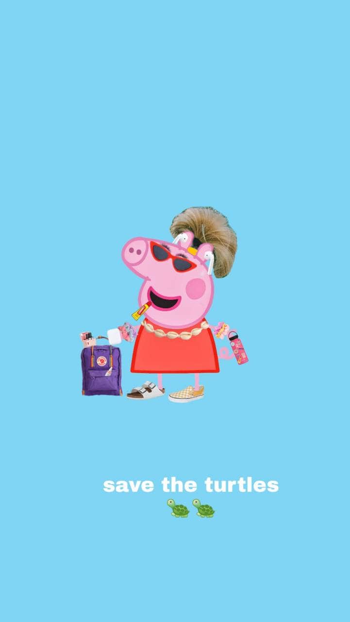 Papel de parede de Casa Peppa Pig 4K para celulares e tablets, baixe GRÁTIS  ✓ o wallpaper Casa Peppa Pig.