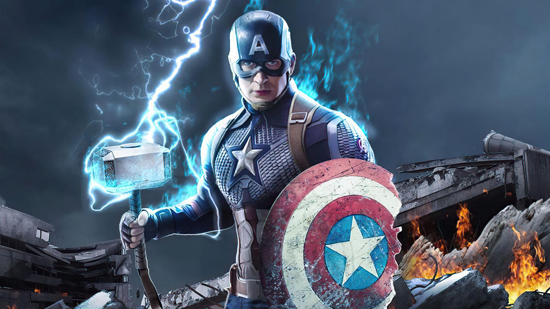 Captain America Vs Iron Man Live Wallpaper