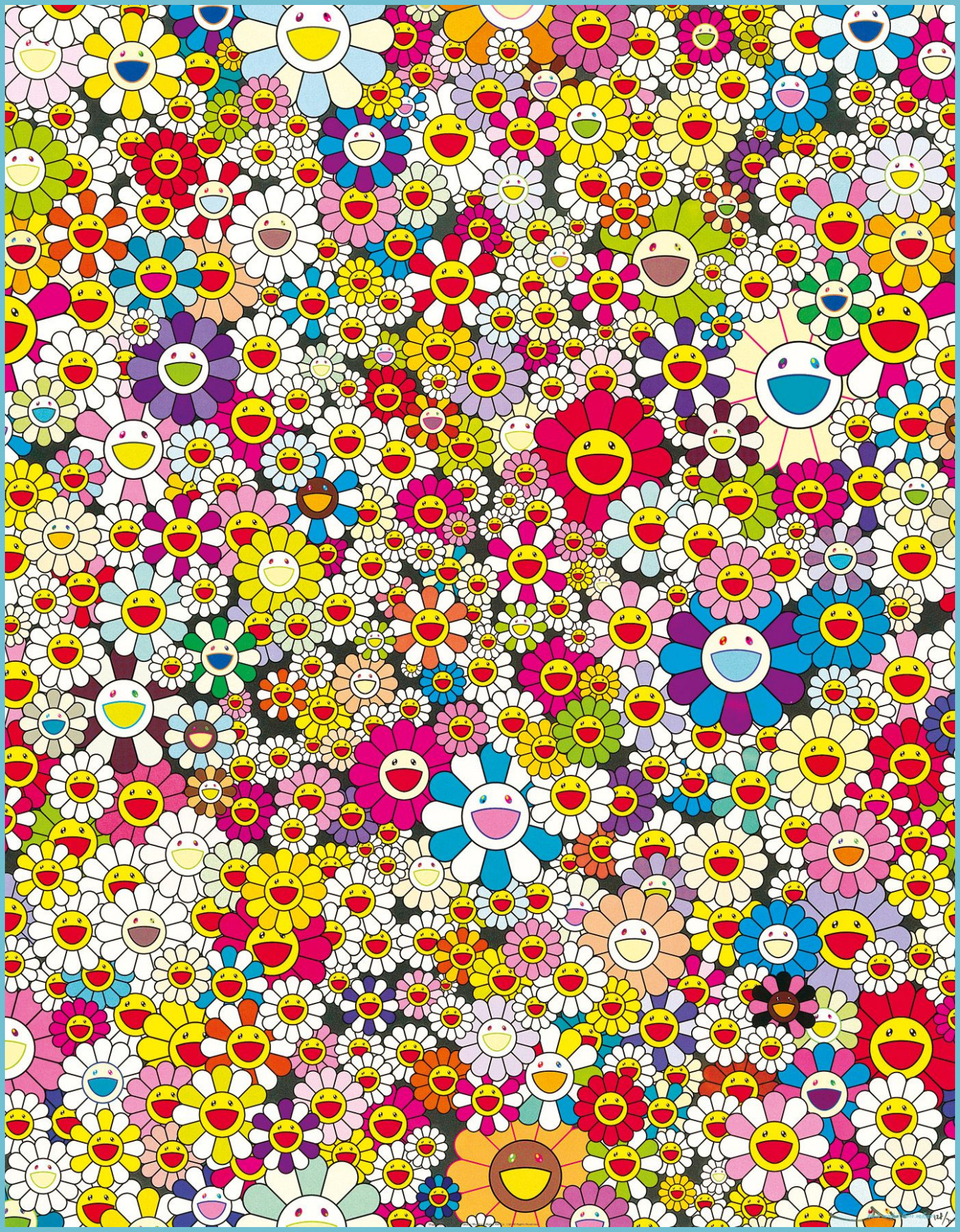 Download Simple Takashi Murakami 4K Wallpaper