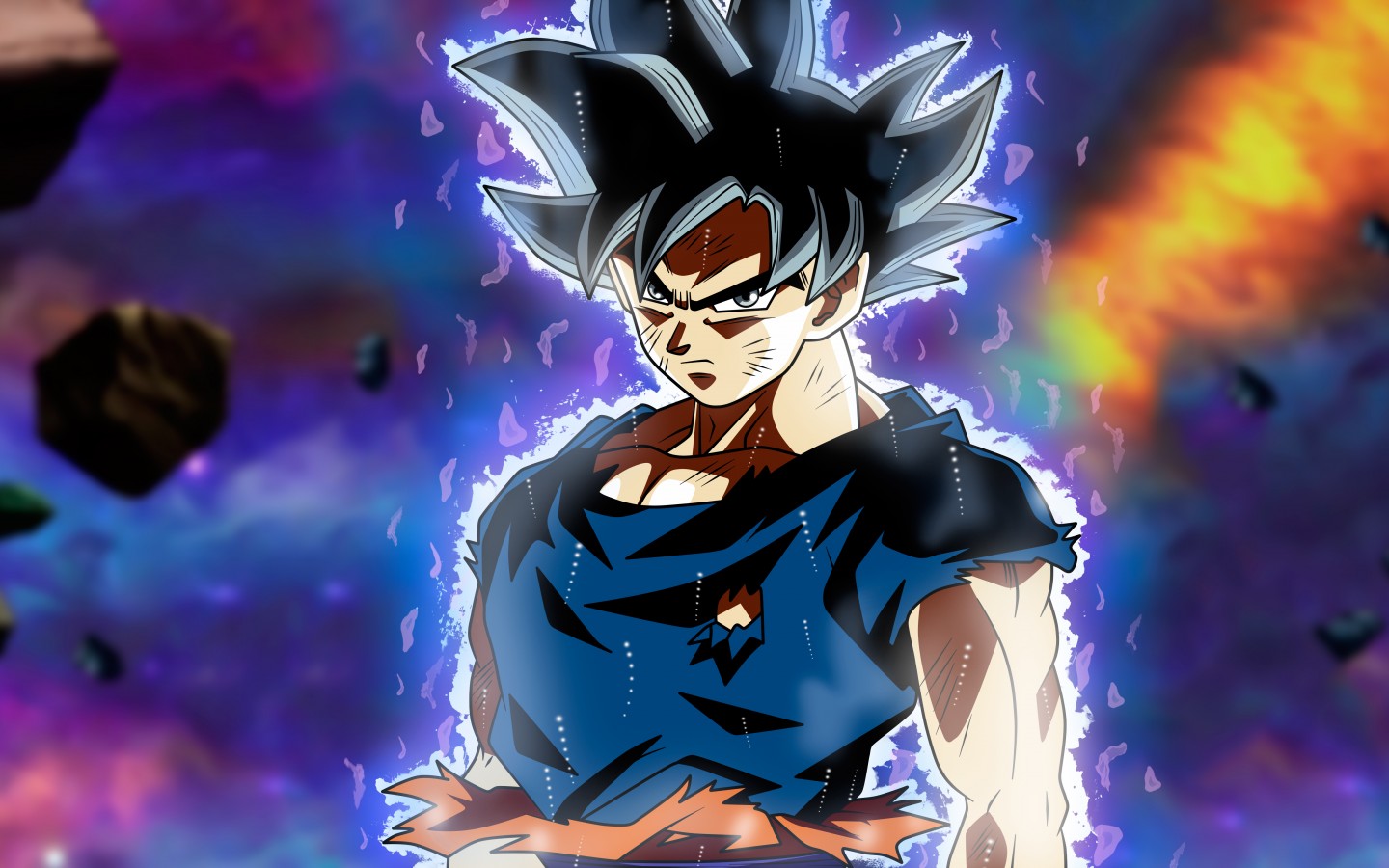 Download wallpaper 3840x2160 goku, back, dragon ball super 4k wallpaper,  uhd wallpaper, 16:9 widescreen 3840x2160 hd background, 4309