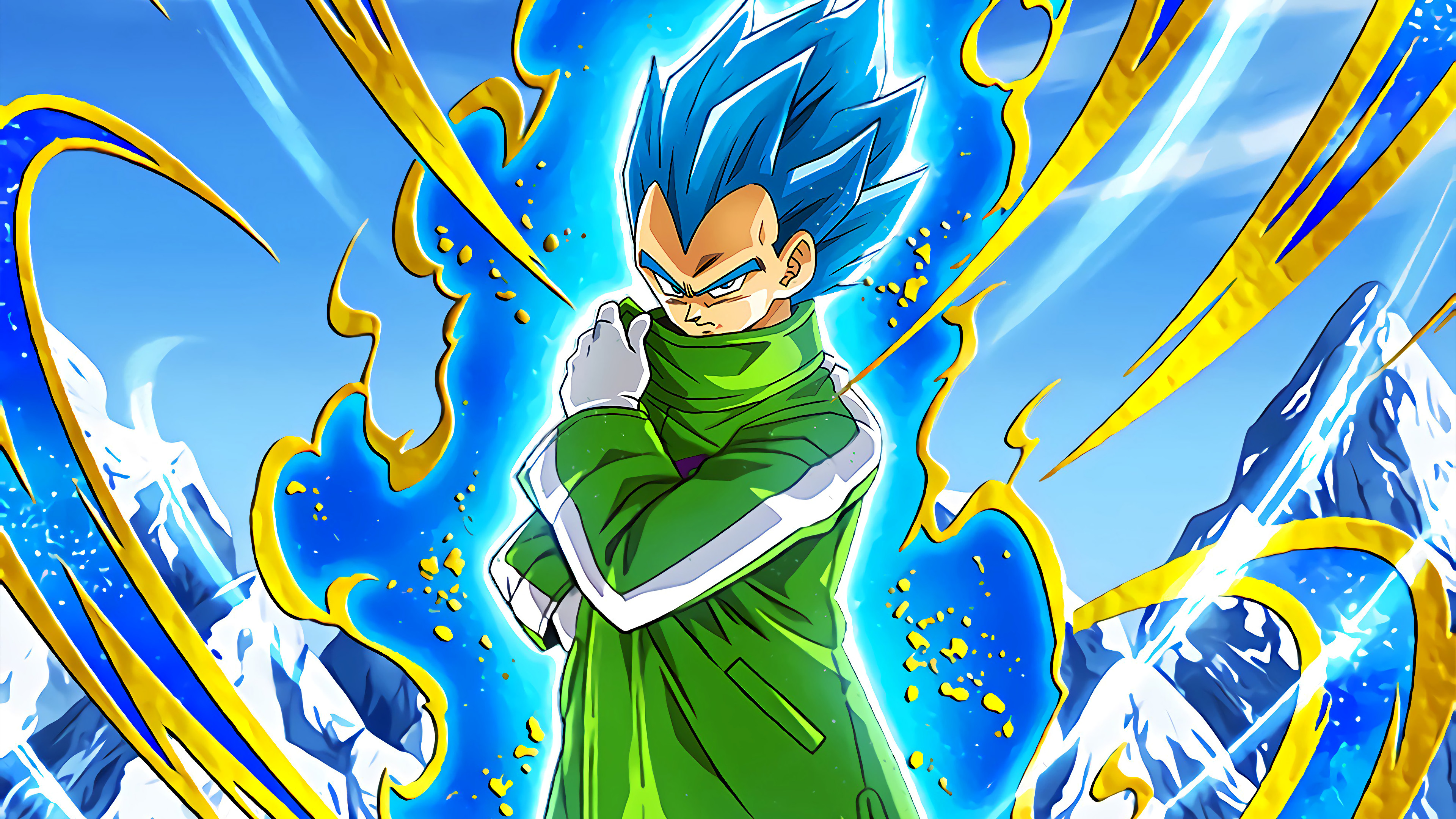 Wallpaper vegeta, dragon ball, artwork desktop wallpaper, hd image,  picture, background, 857dc2