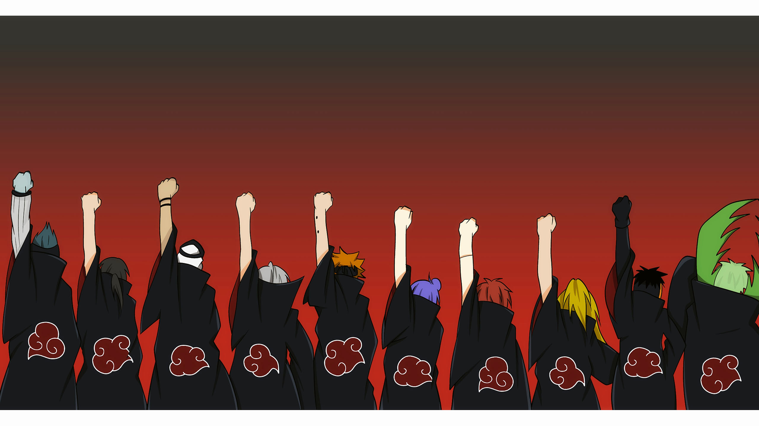 Akatsuki Organization Anime, HD wallpaper