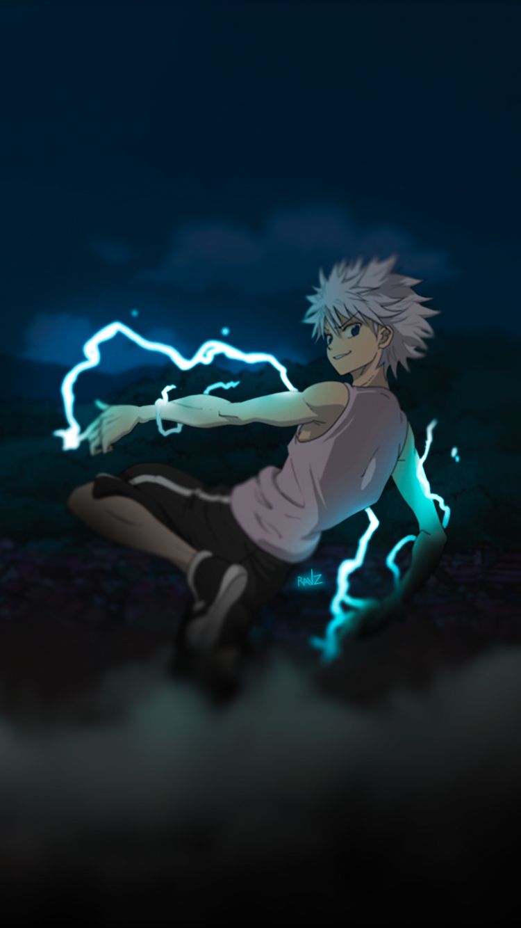 Anime Hunter x Hunter, Killua Zoldyck, 1200x2000 Phone HD Wallpaper