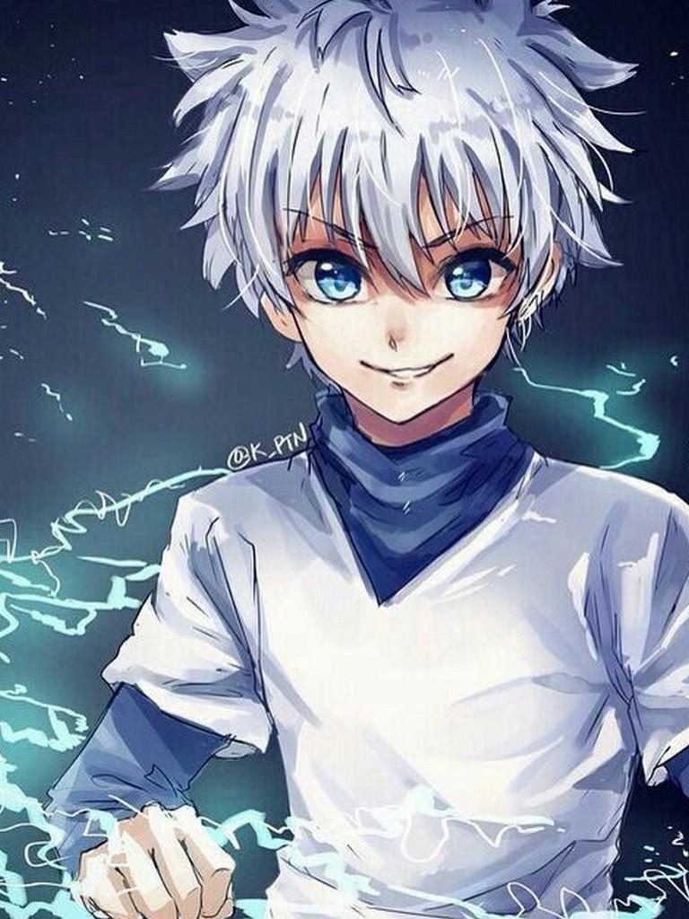 Killua/Louis Vuitton/ Royal Blue Wall Paper💙