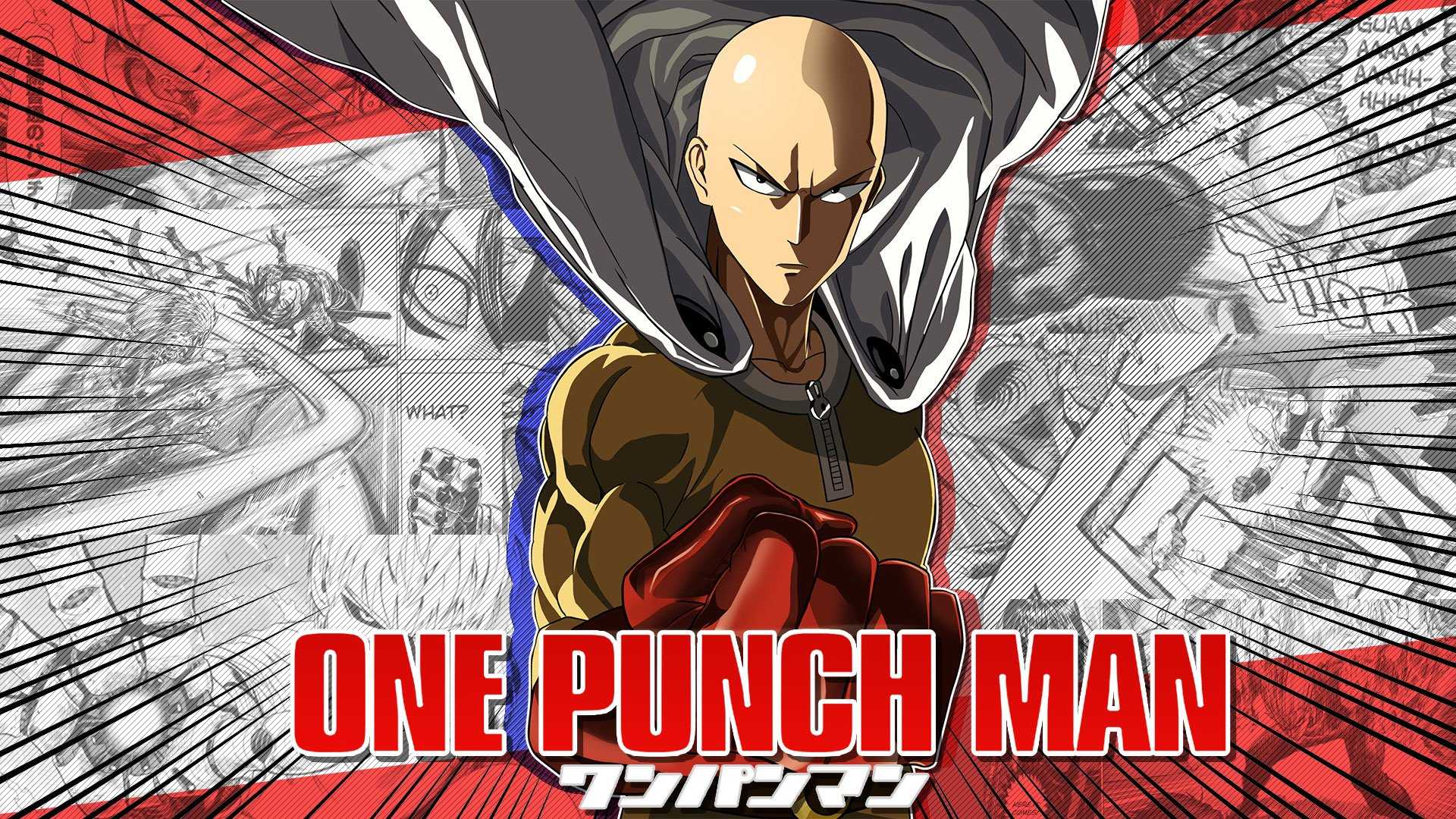 Wallpaper Saitama One Punch Man Anime Genos Anime Art Background   Download Free Image