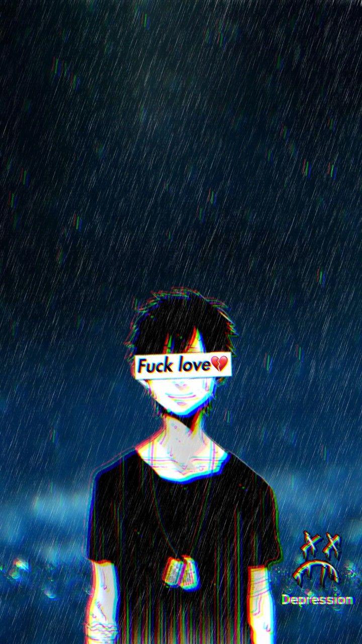 Anime Boy Sad posted by Ryan Simpson, sad anime profile HD phone wallpaper