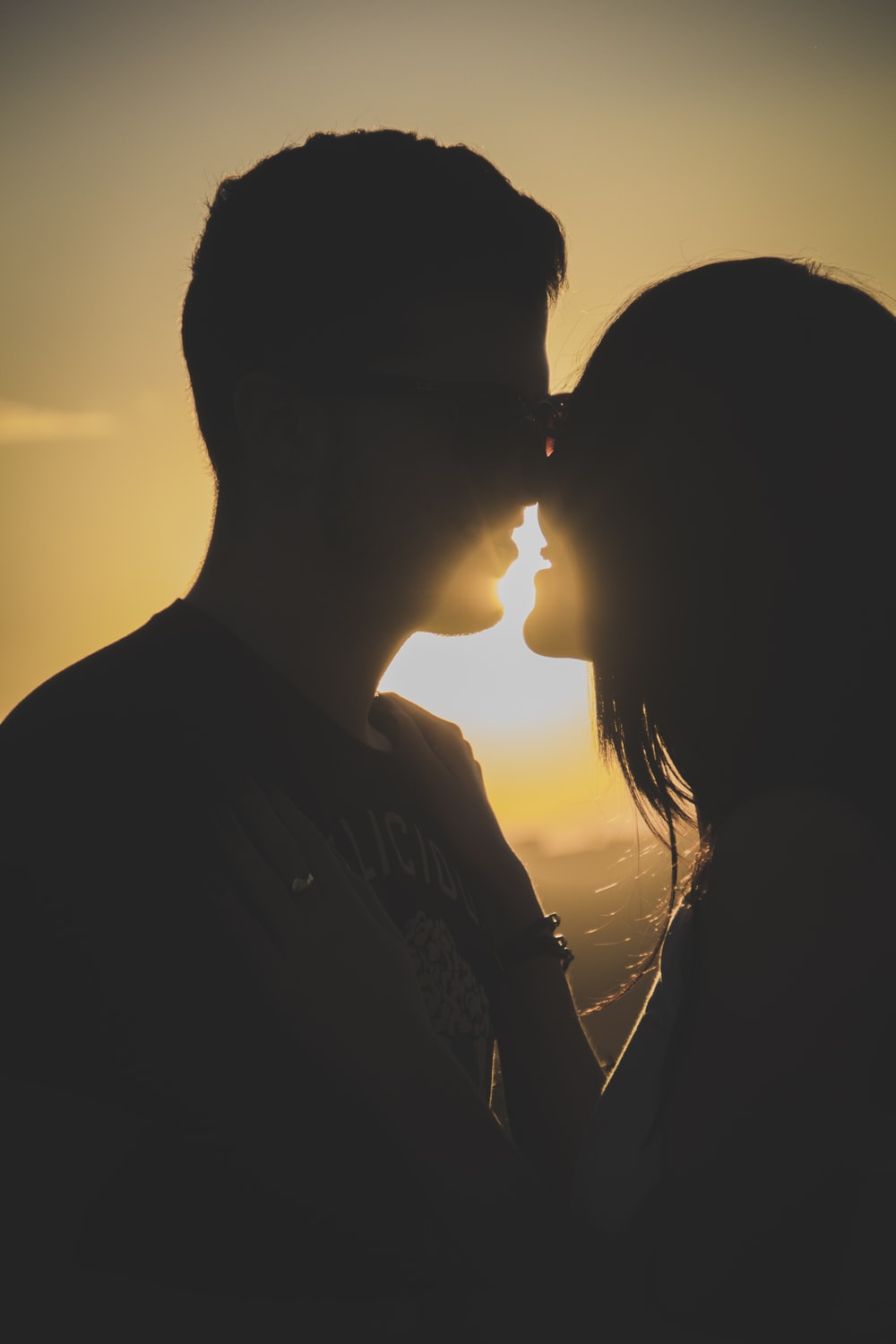 HD wallpaper Man And Woman Kissing couple love people romance  togetherness  Wallpaper Flare