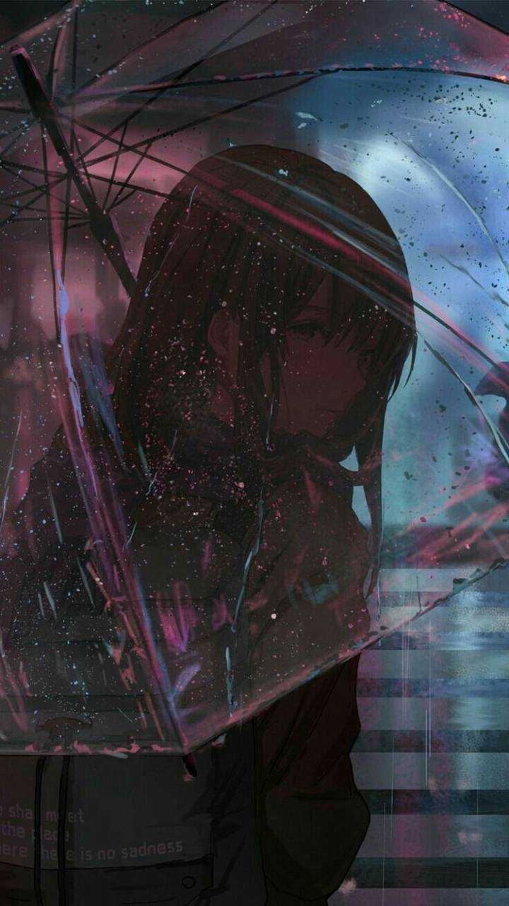 sad girl wallpaper anime for Android  Download  Cafe Bazaar