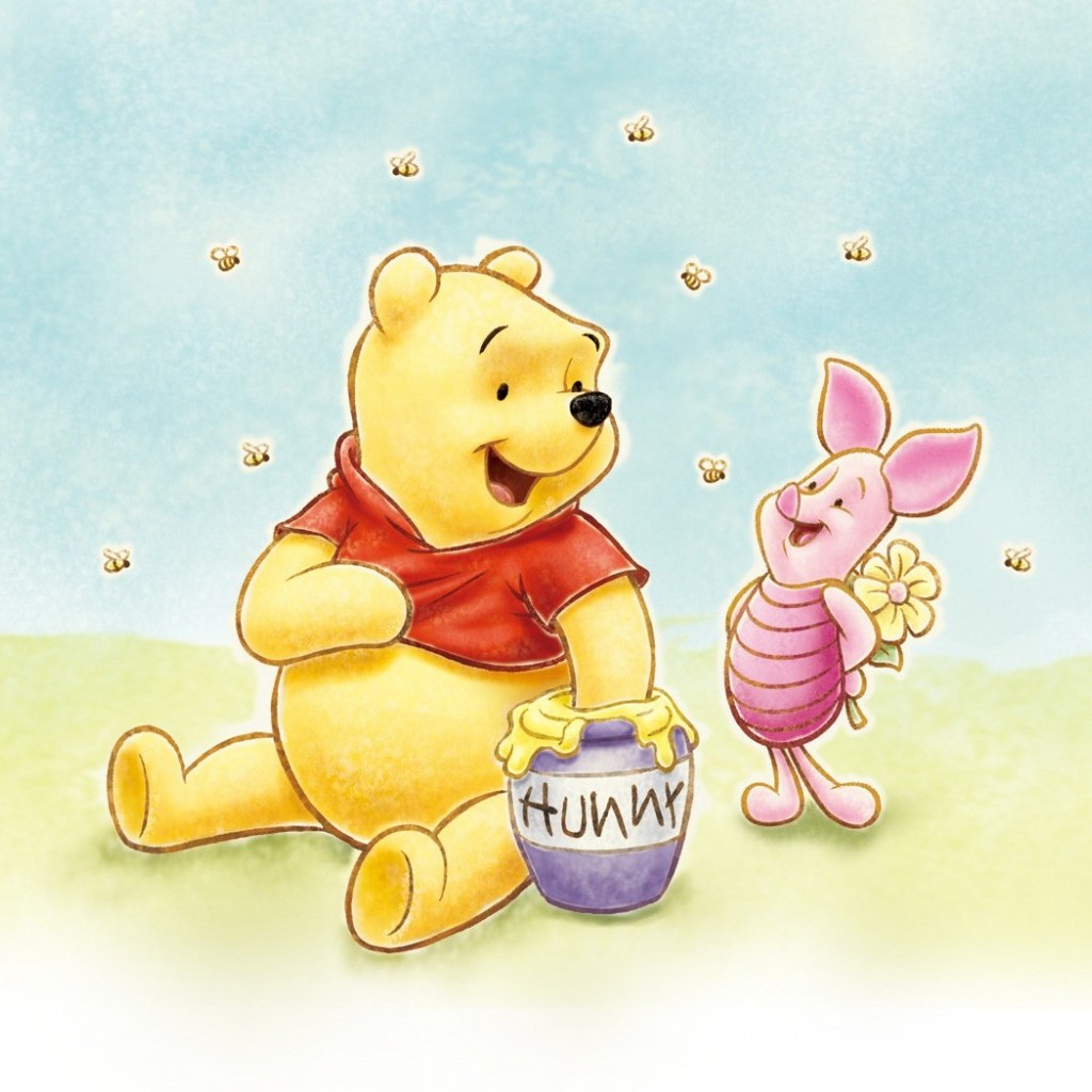 Download Cute Winnie The Pooh Iphone Paper Background Wallpaper  Wallpapers com