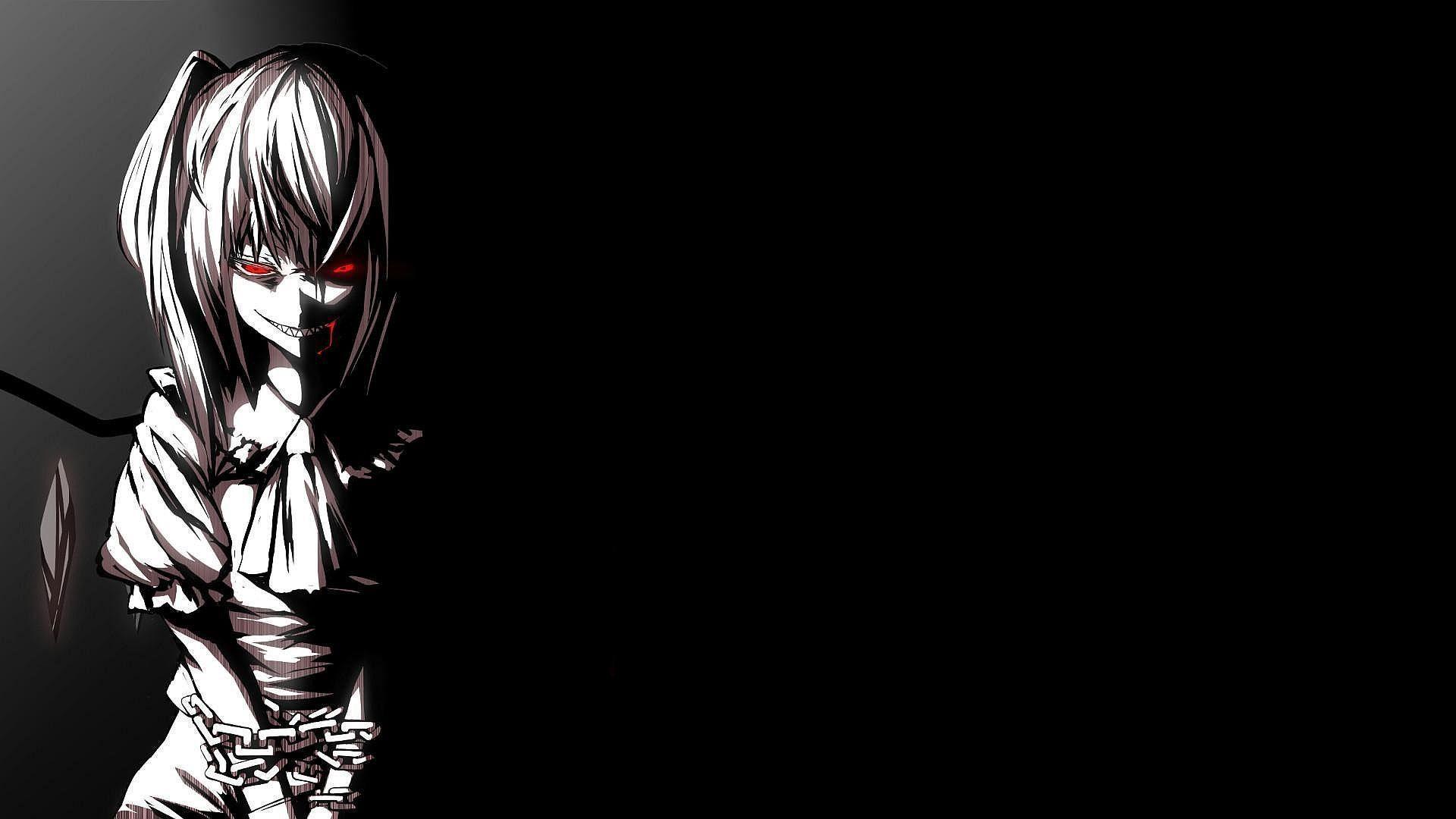 dark evil anime characters