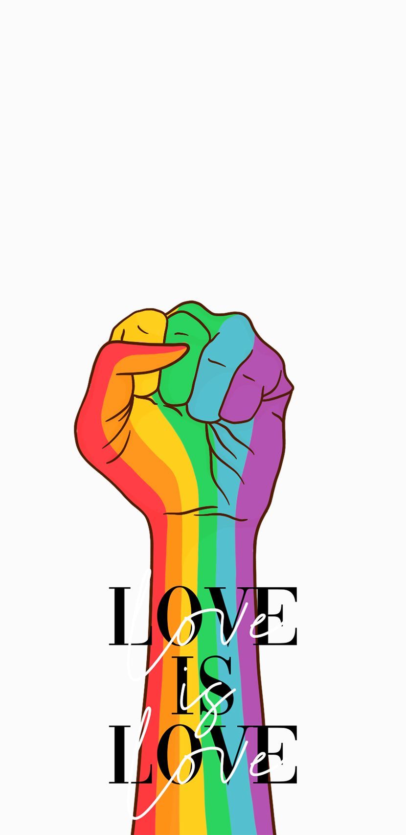 Buy LGBTQ Iphone Wallpaper Lgbt Aesthetic Rainbow Pride Wallpaper Online in  India  Etsy