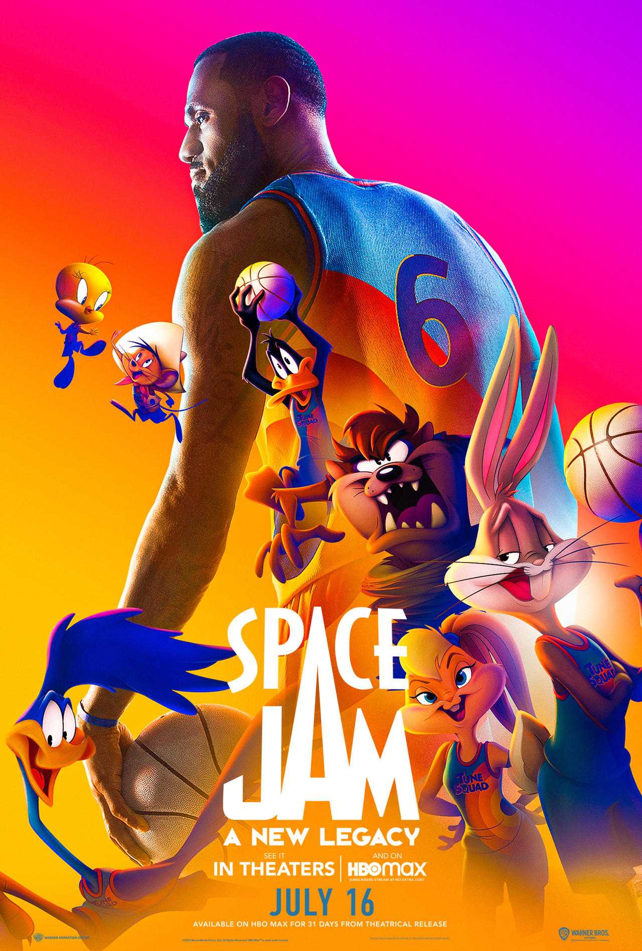Space Jam 2 LeBron James Bugs Bunny Wallpaper 4K #7.3510