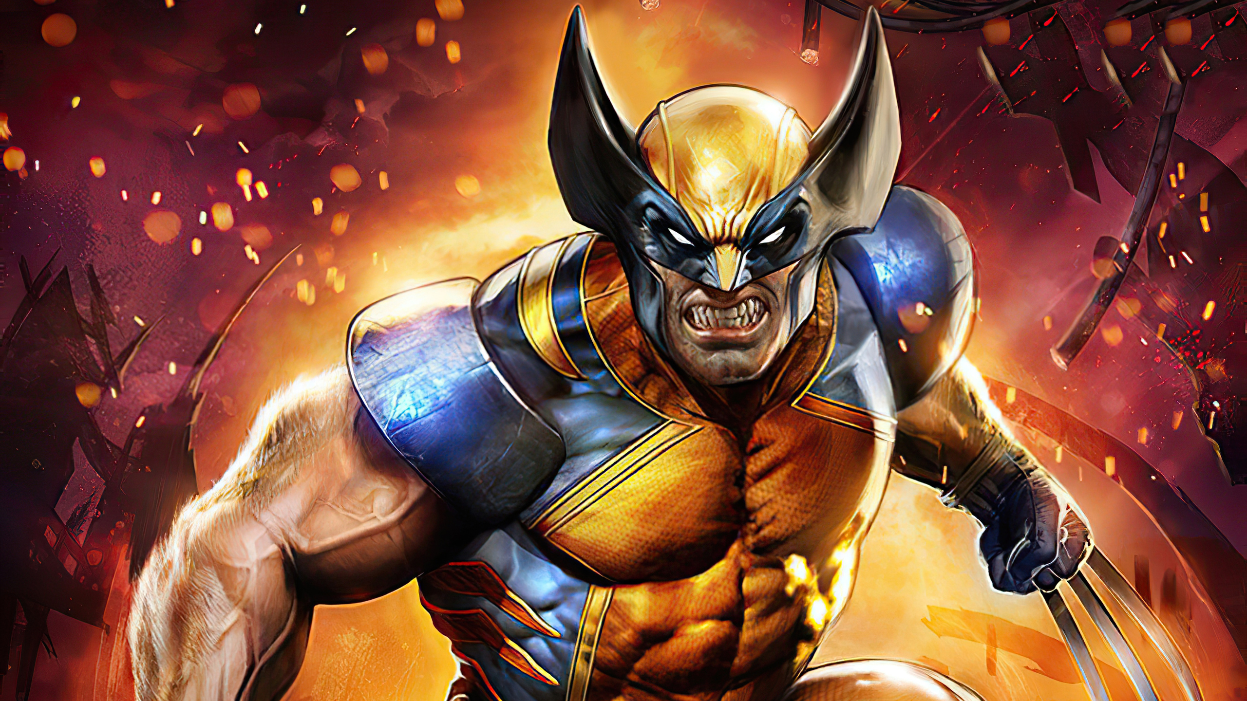 Marvel Ultimate Alliance 3 Wolverine UHD 4K Wallpaper  Pixelz