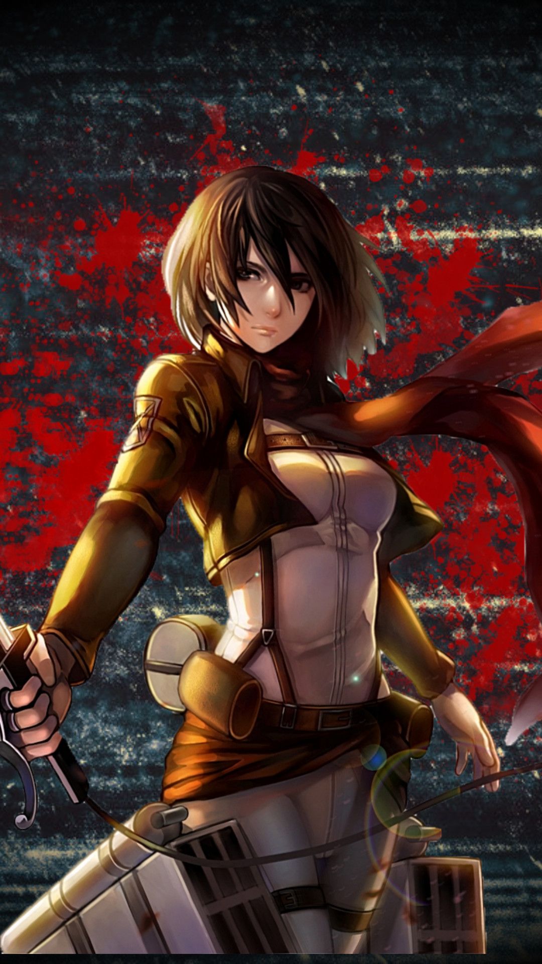 Desktop Wallpaper Jump Anime Girl Mikasa Ackerman Attack On Titan 4k  Hd Image Picture Background 6dbc32