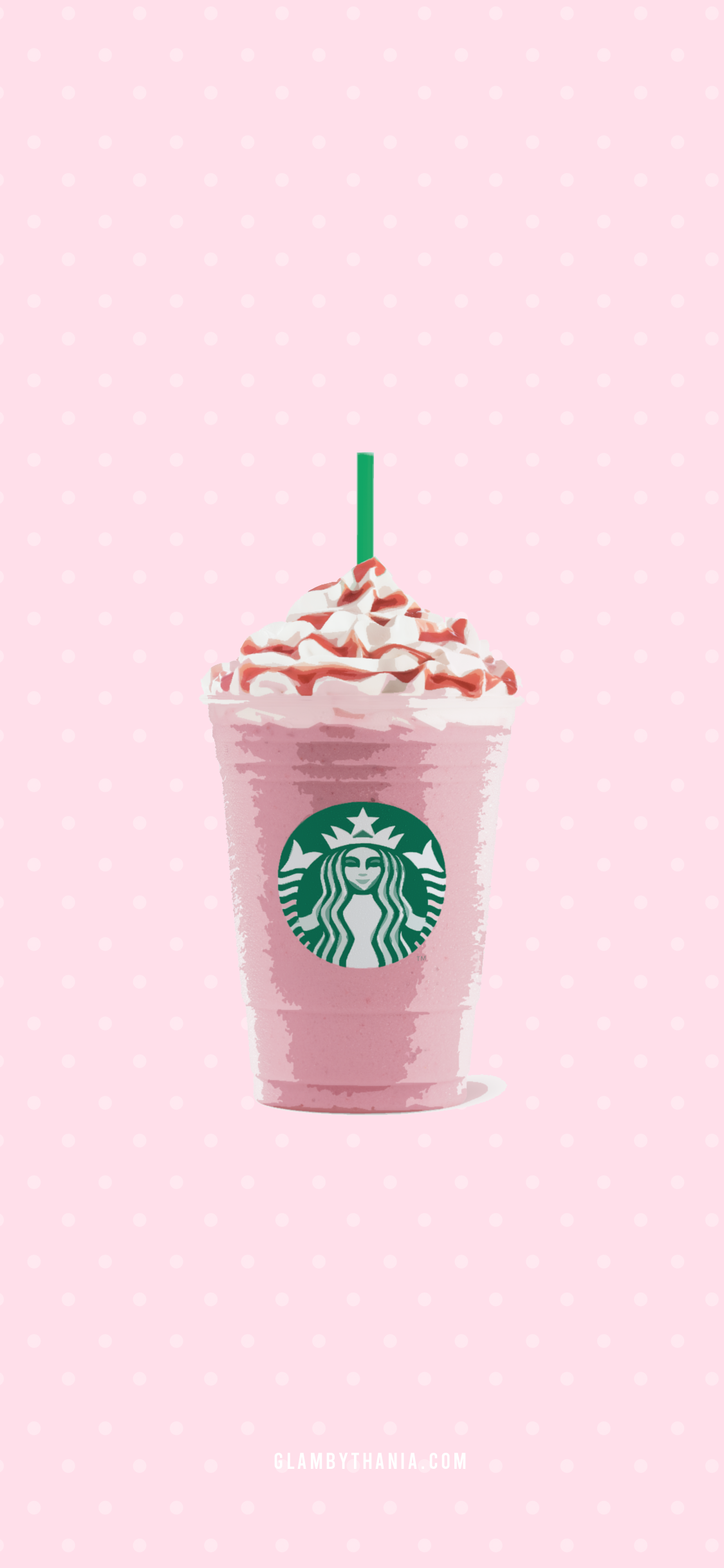 Simple Starbucks Coffee Logo iPhone 8 Wallpapers Free Download