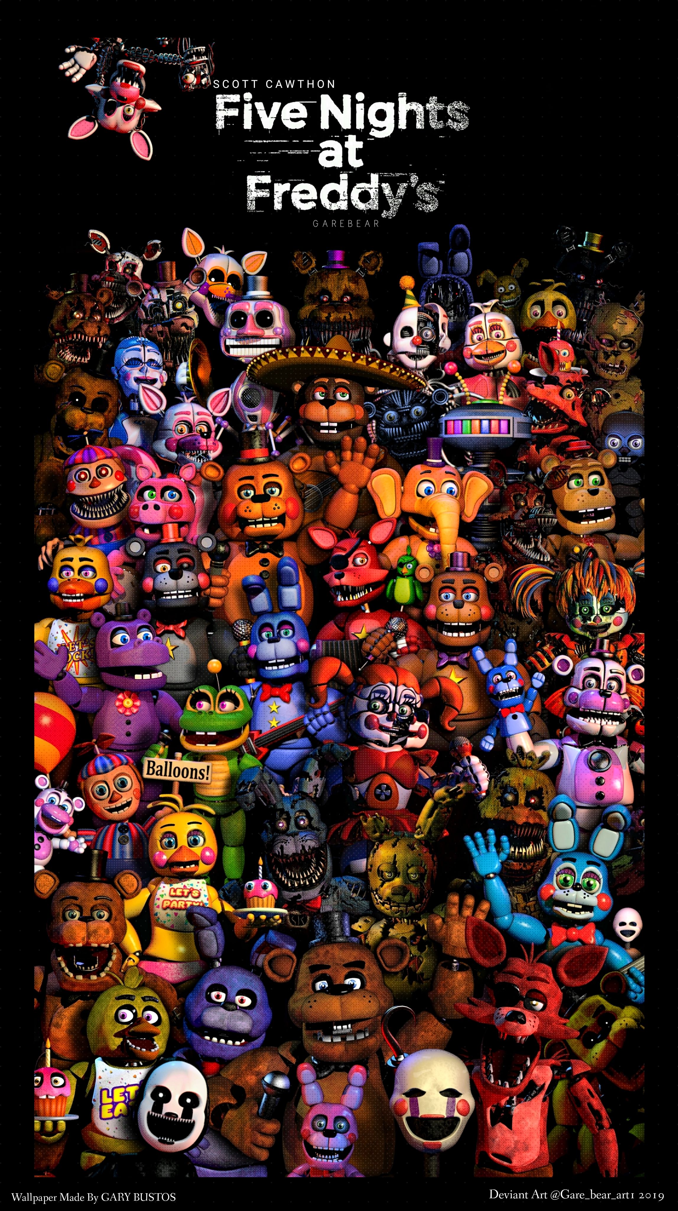 Download Experience terror and excitement from anywhere with Five Nights  At Freddys Wallpaper  Wallpaperscom
