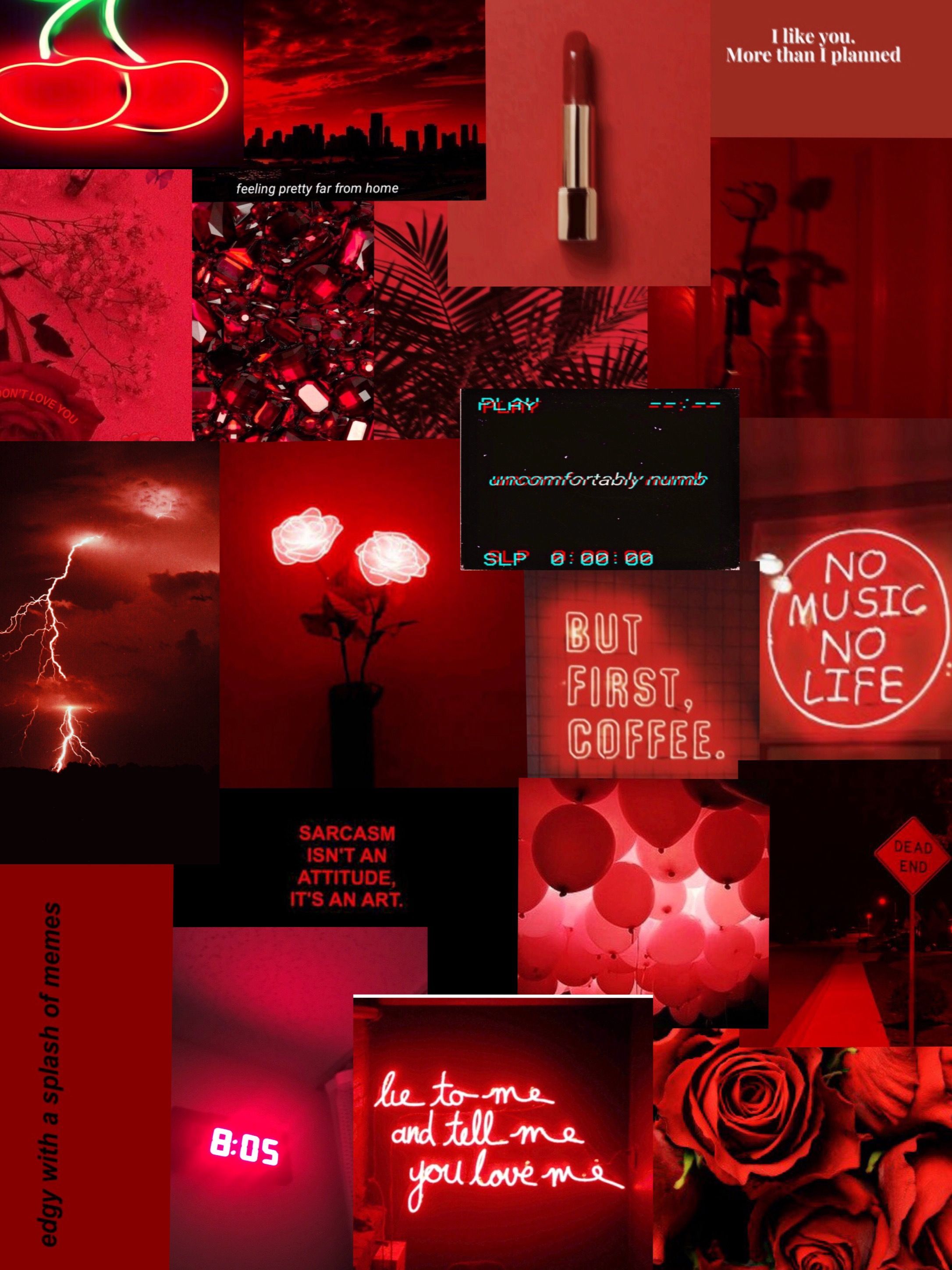 Red Aesthetic Wallpapers On Wallpaperdog
