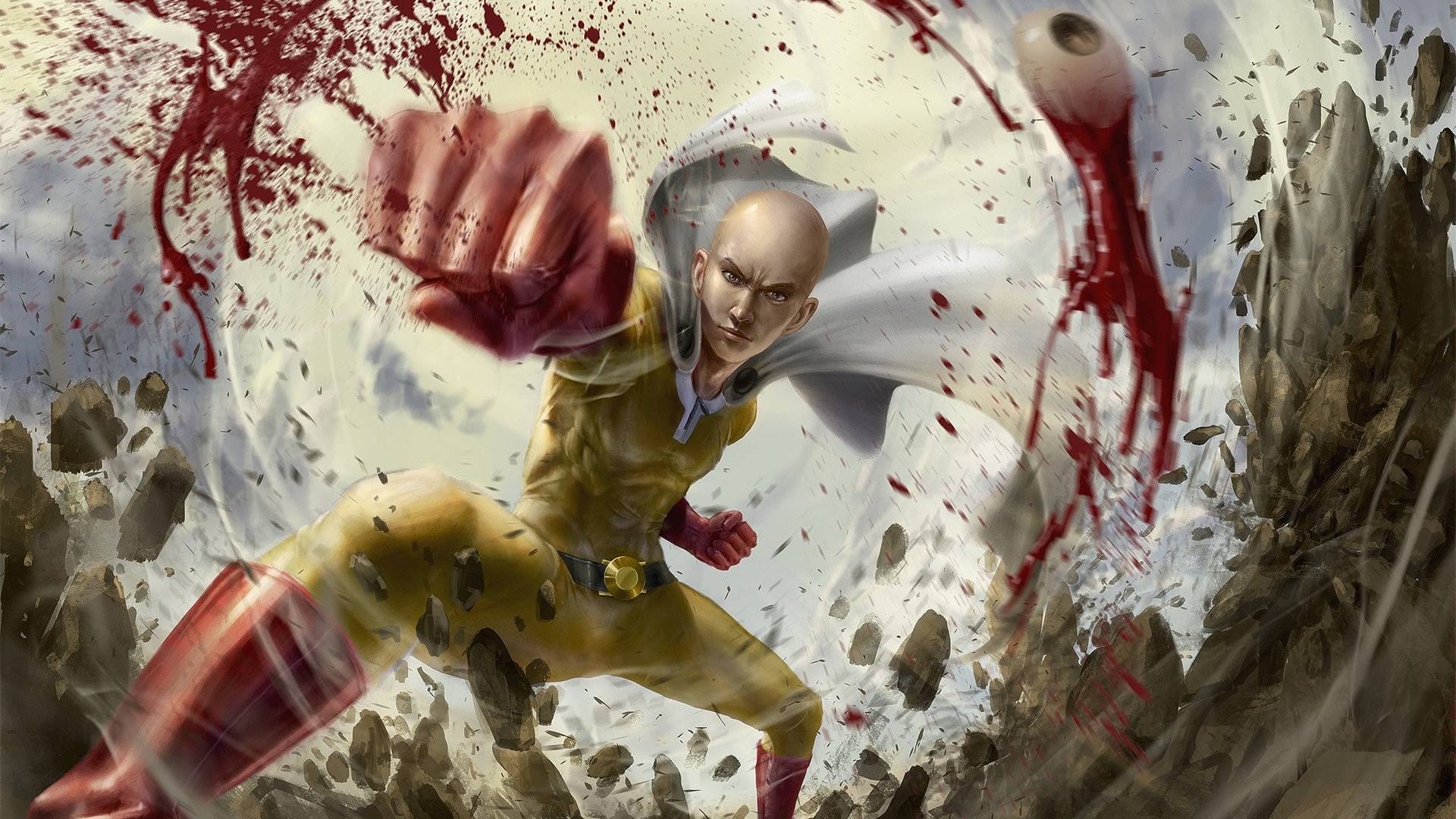 Saitama One Punch Man 4K Wallpaper #133