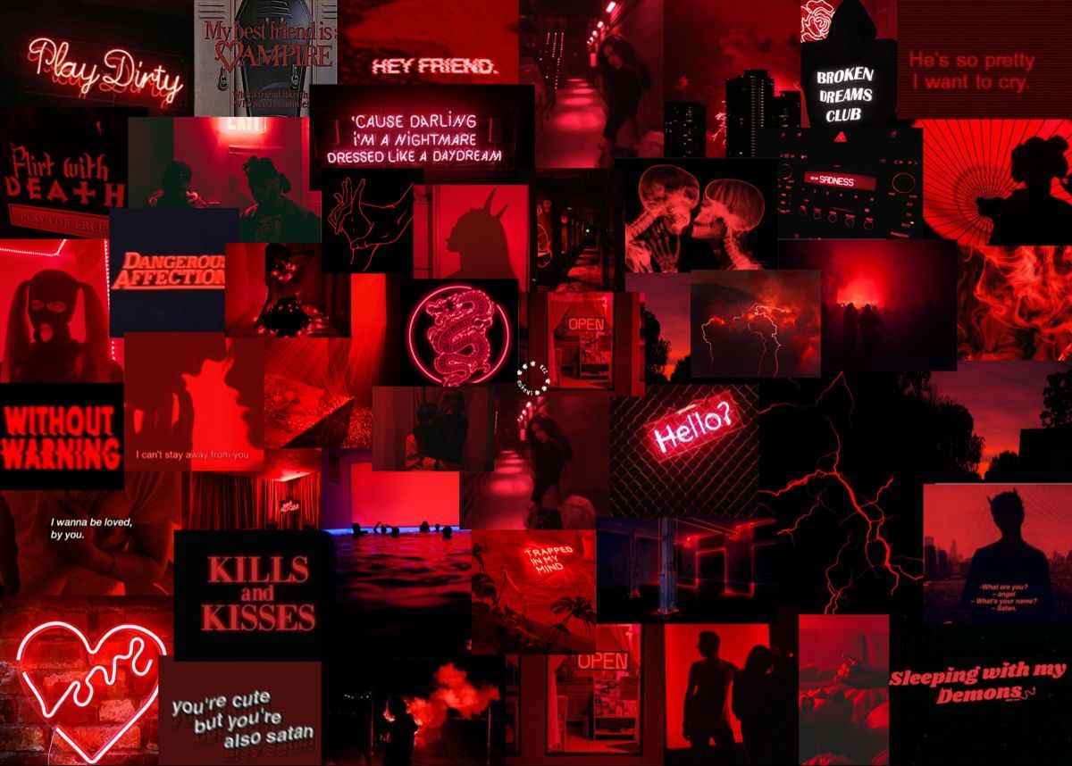 Red Aesthetic Wallpapers On Wallpaperdog