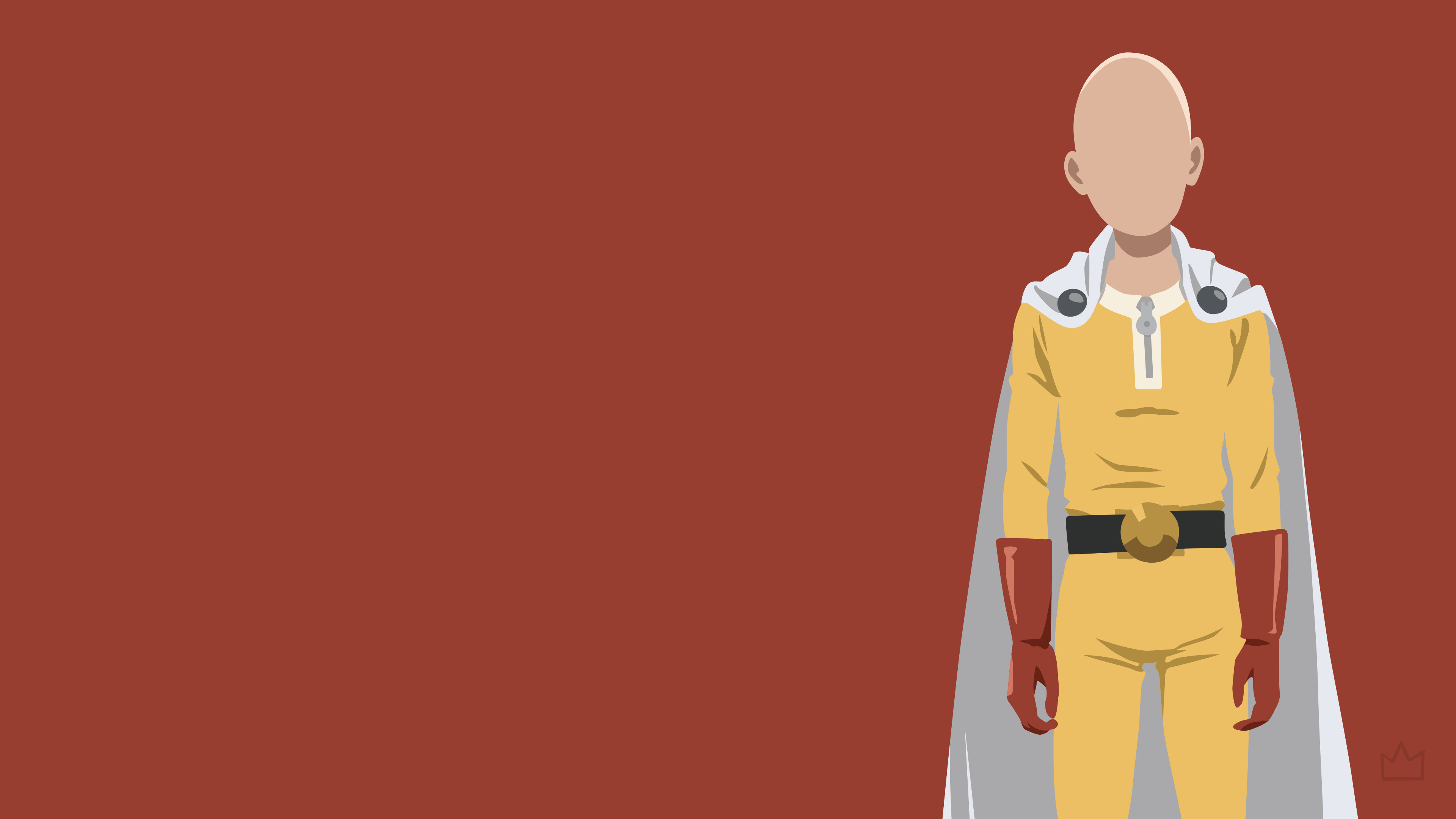 Simple Saitama wallpaper I just made for personal use. (2560 x