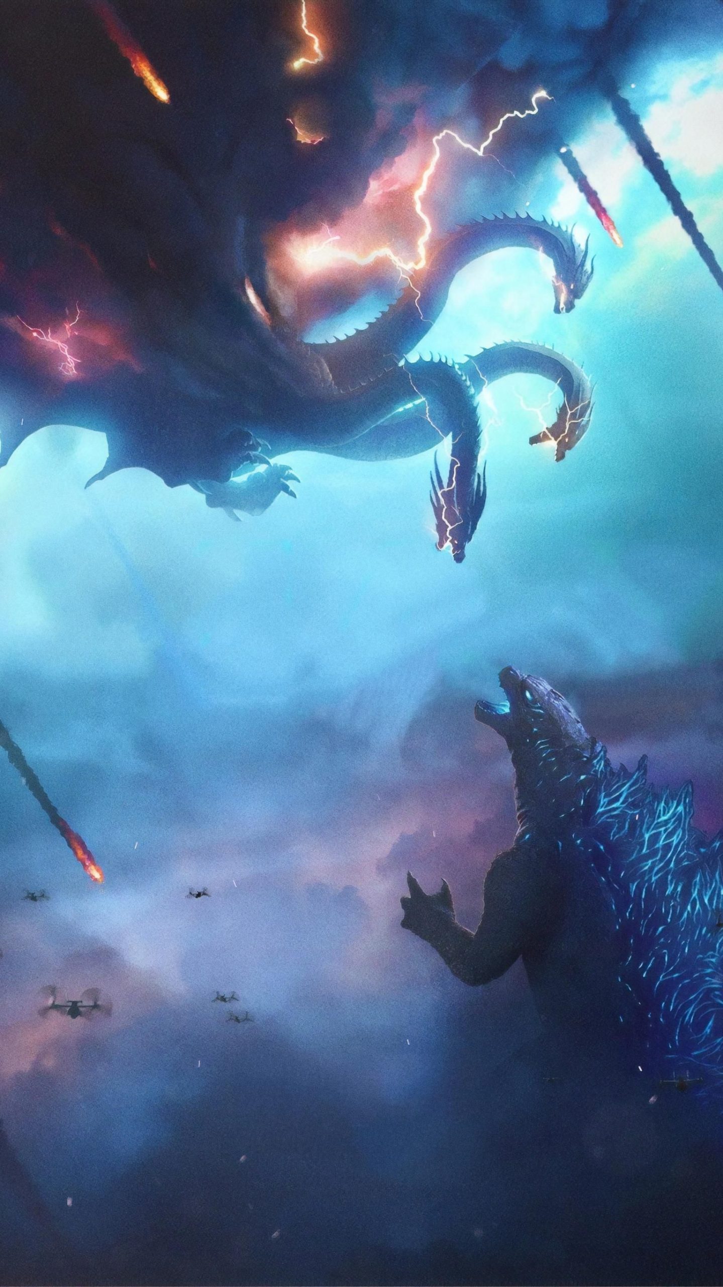 Godzilla vs Kong Poster 4K Ultra HD Mobile Wallpaper
