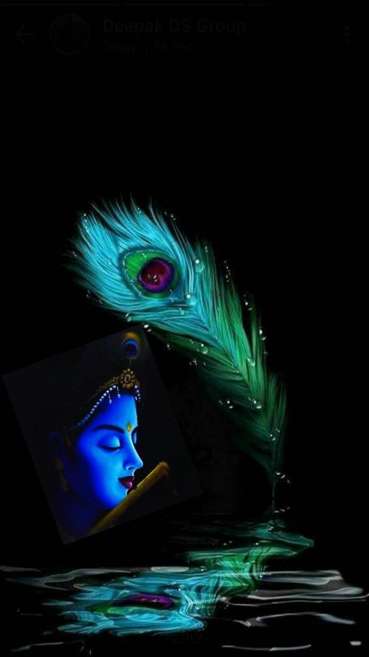 Print Galiara 3D Designer Back Case Cover for iPhone X  Shree Krishna  Wallpaper   Amazonin Electronics