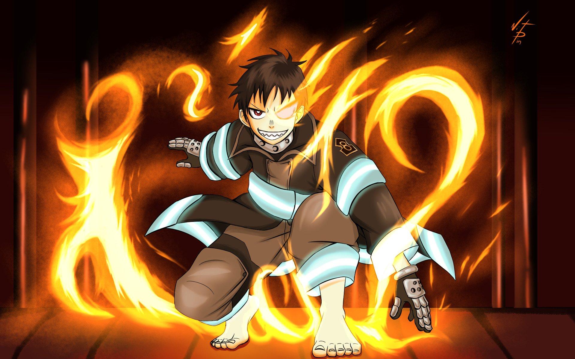 Fire Force Wallpapers on WallpaperDog