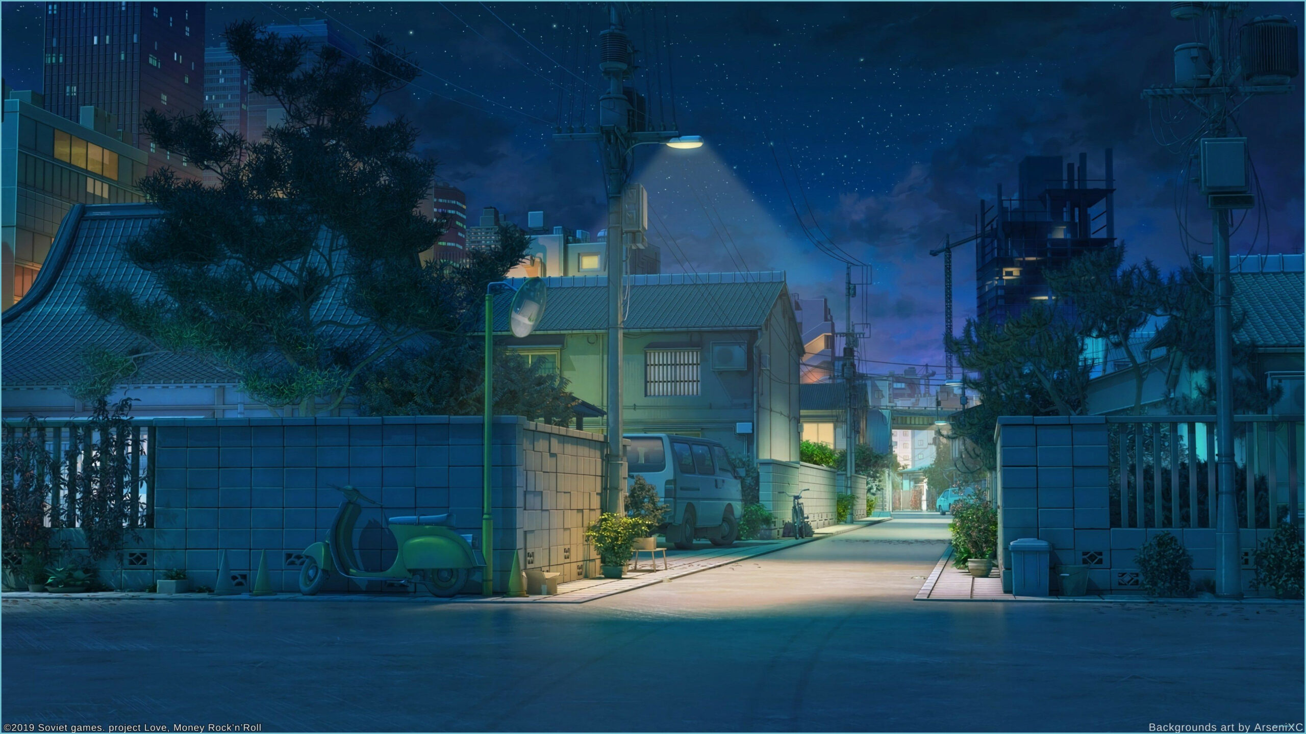 HD wallpaper: anime, 2D, irl, city, anime girls, dark, face, GUWEIZ,  building exterior | Wallpaper Flare