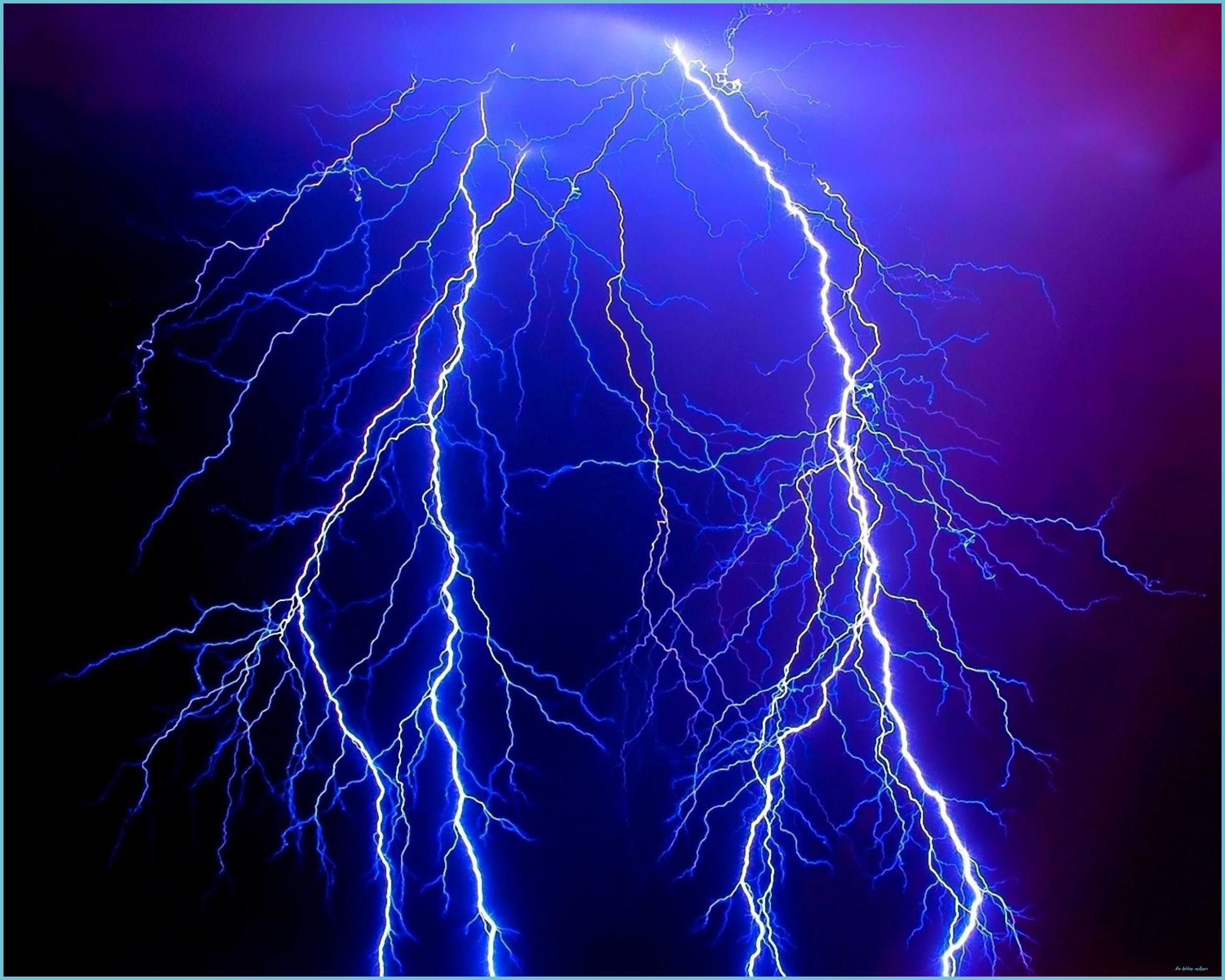 Photo wallpapers Lightning And Thunder | Shop online