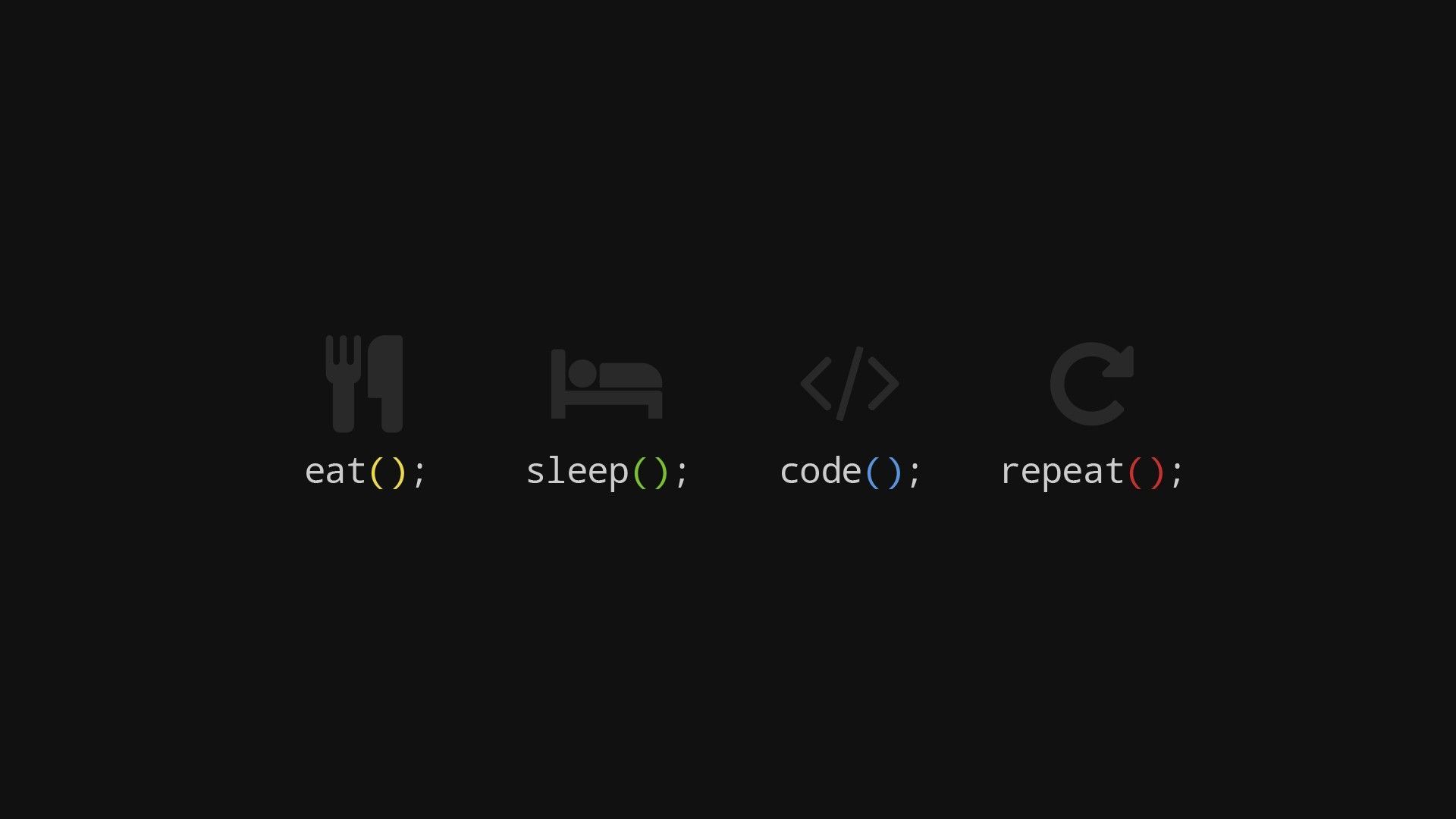 Programming wallpaper examples for your desktop background