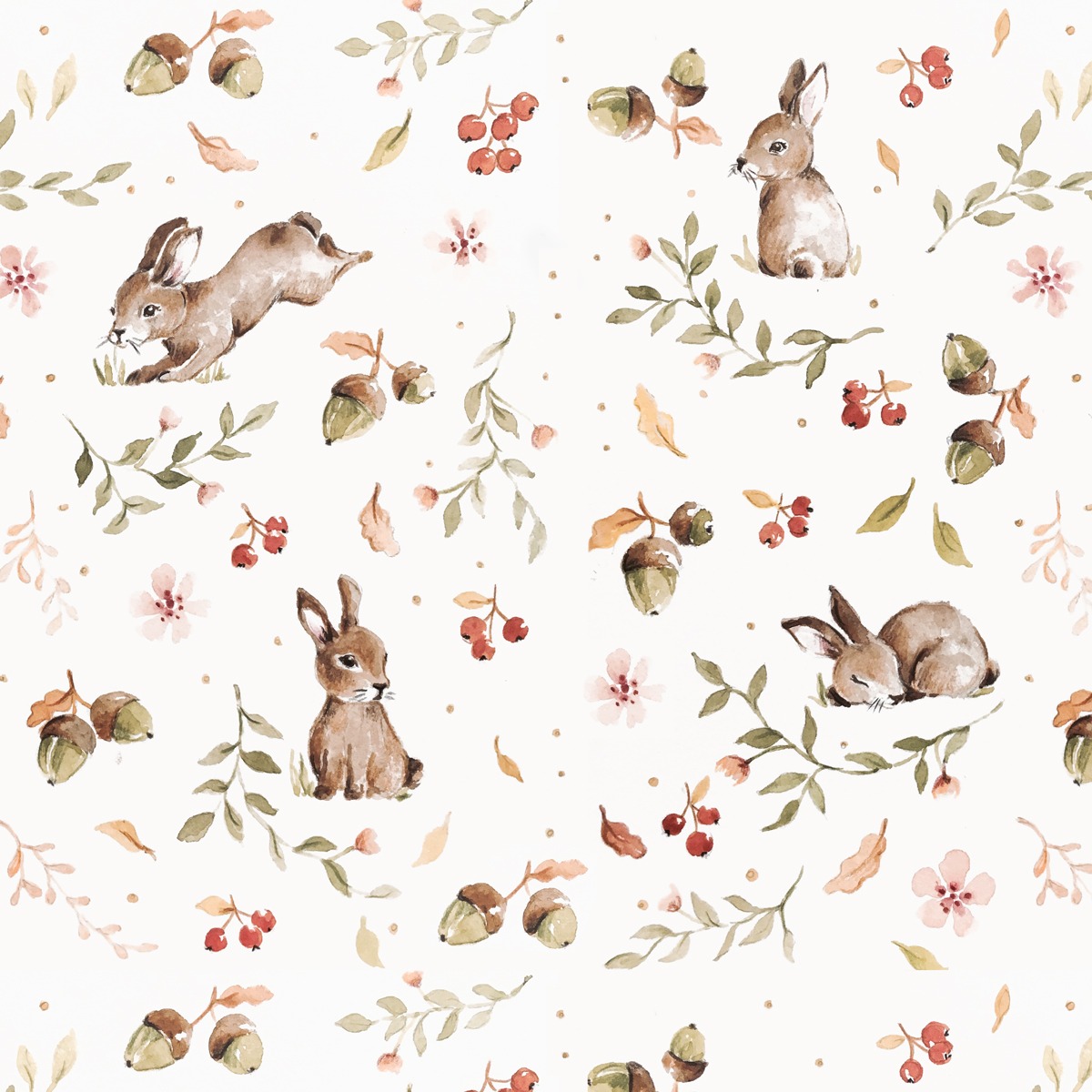 Premium Vector  Cute rabbit wallpaper chibi style vector pastel colour