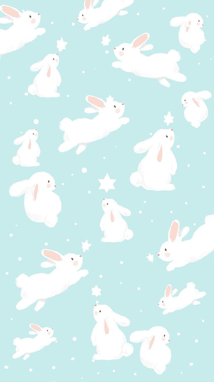 Cute Bunny iPhone Wallpapers  Top Free Cute Bunny iPhone Backgrounds   WallpaperAccess