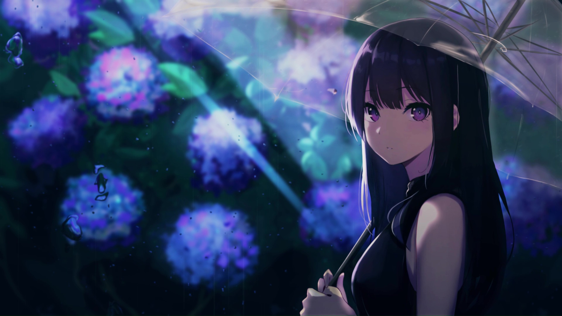 After Effects Anime Girl Live Wallpaper  WallpaperWaifu