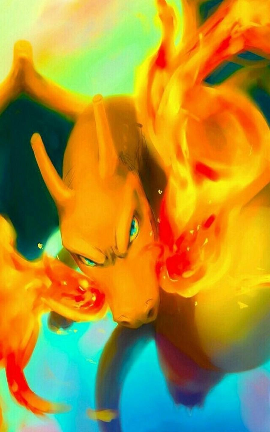 Charizard phone android iphone download wallpaper  myphonewalls  Anime  wallpaper Wallpaper Hd phone wallpapers
