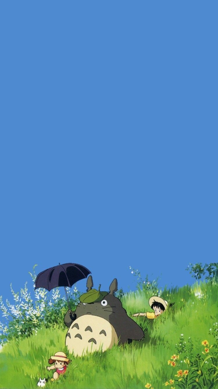 Download Image Two Adorable Forest Spirits From My Neighbor Totoro  Wallpaper  Wallpaperscom