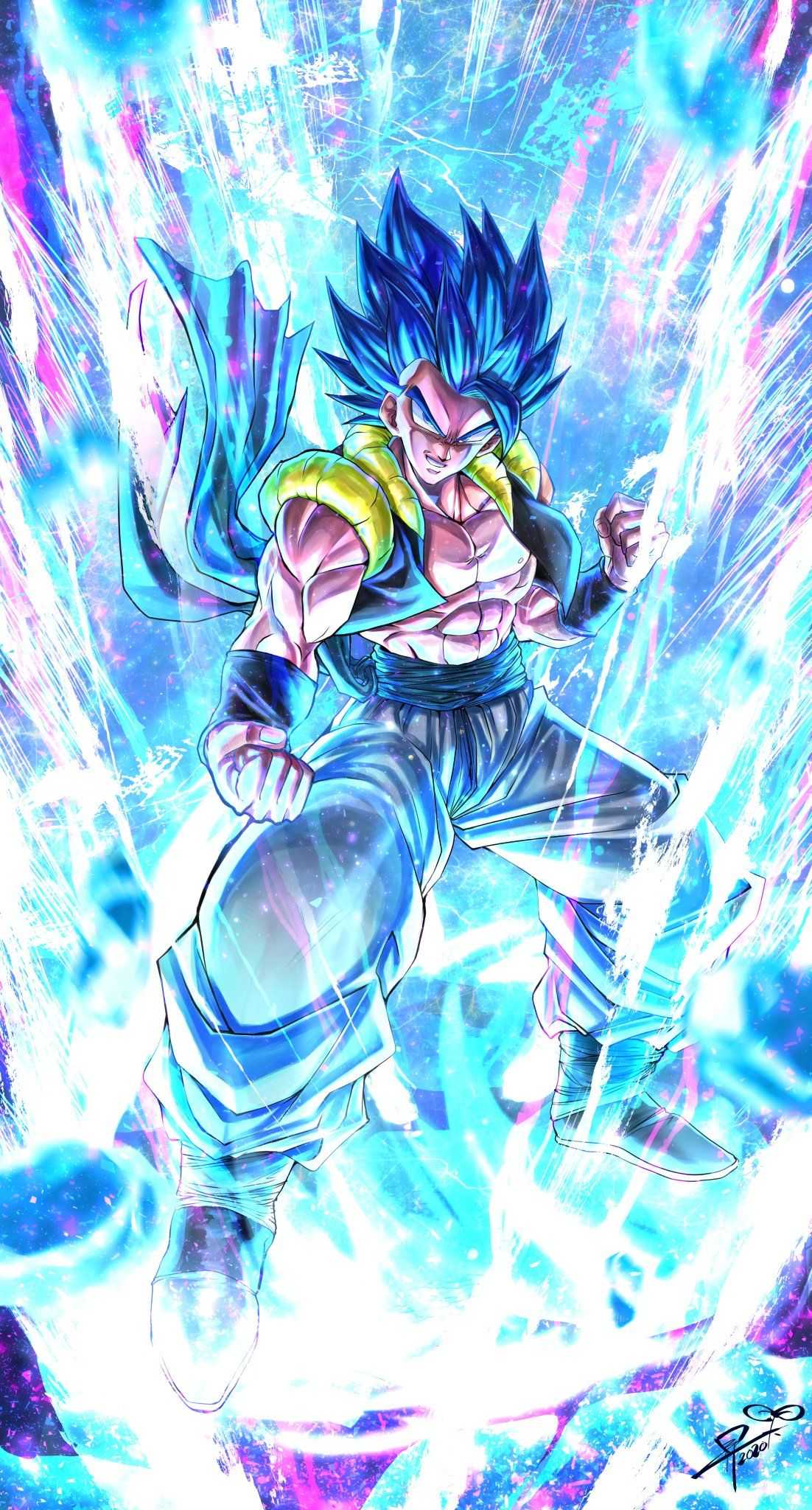 Gogeta Blue wallpaper by Striving_Alarm69 - Download on ZEDGE™