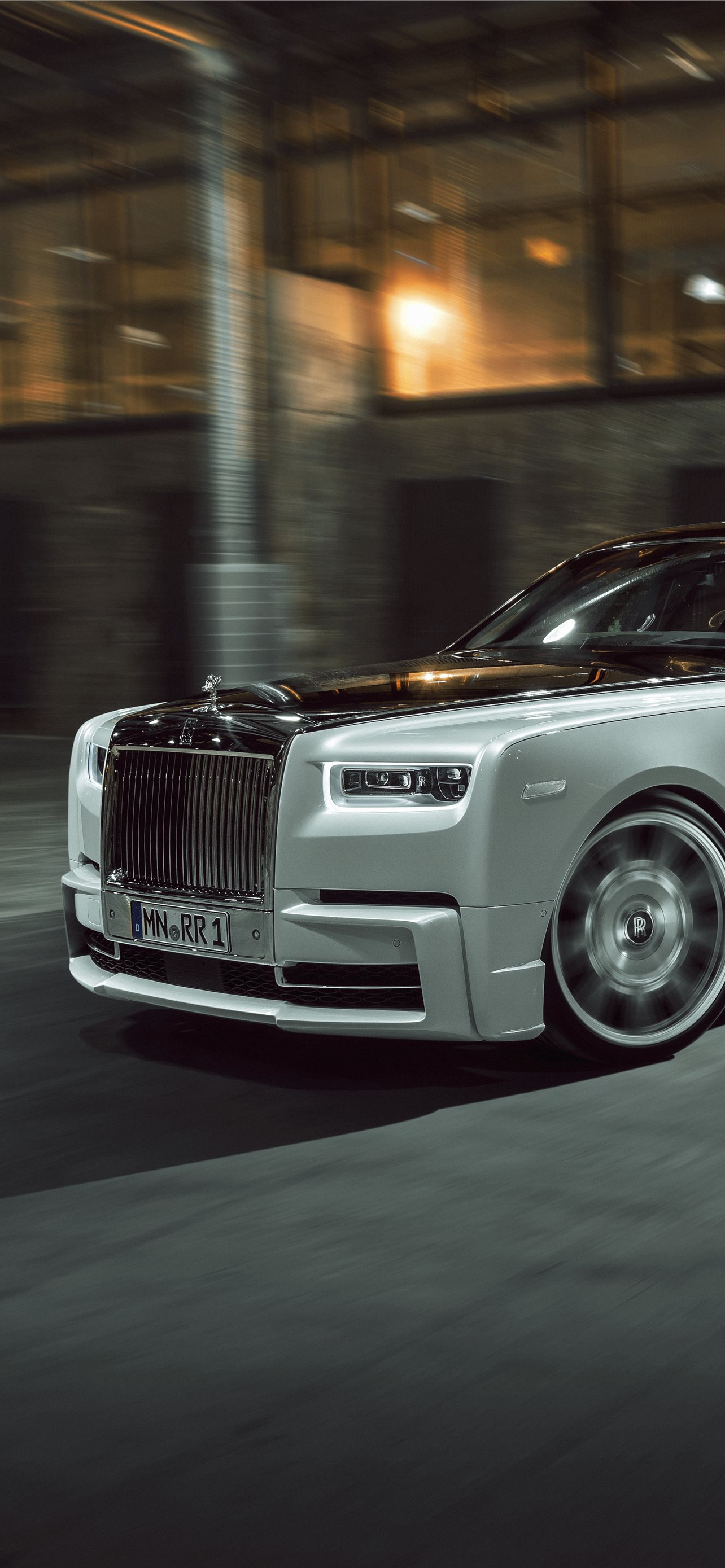 Rolls Royce Phantom White 4K Ultra HD Mobile Wallpaper