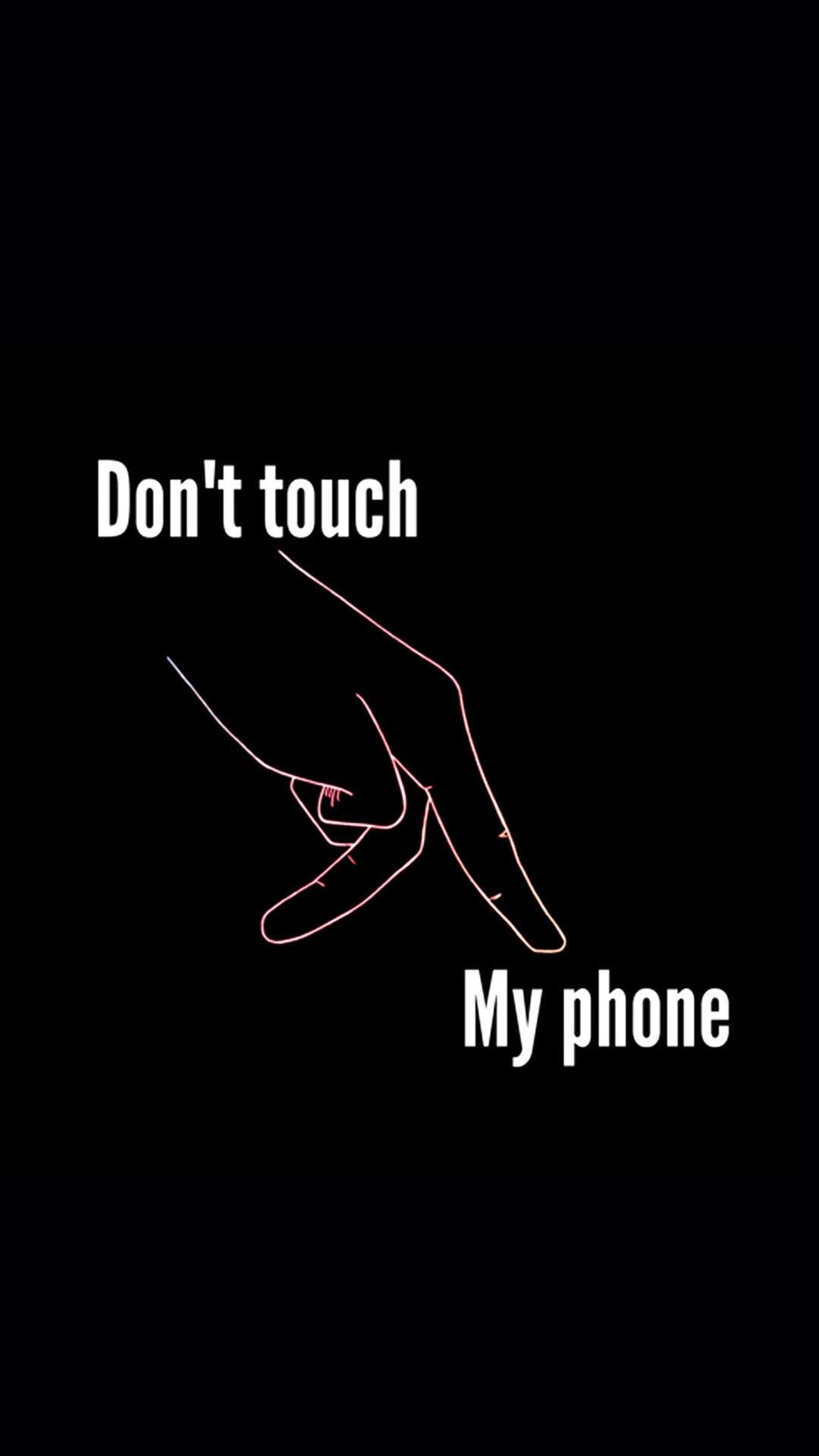 Dont Touch My Phone Password Girly HD Wallpaper APK for Android Download