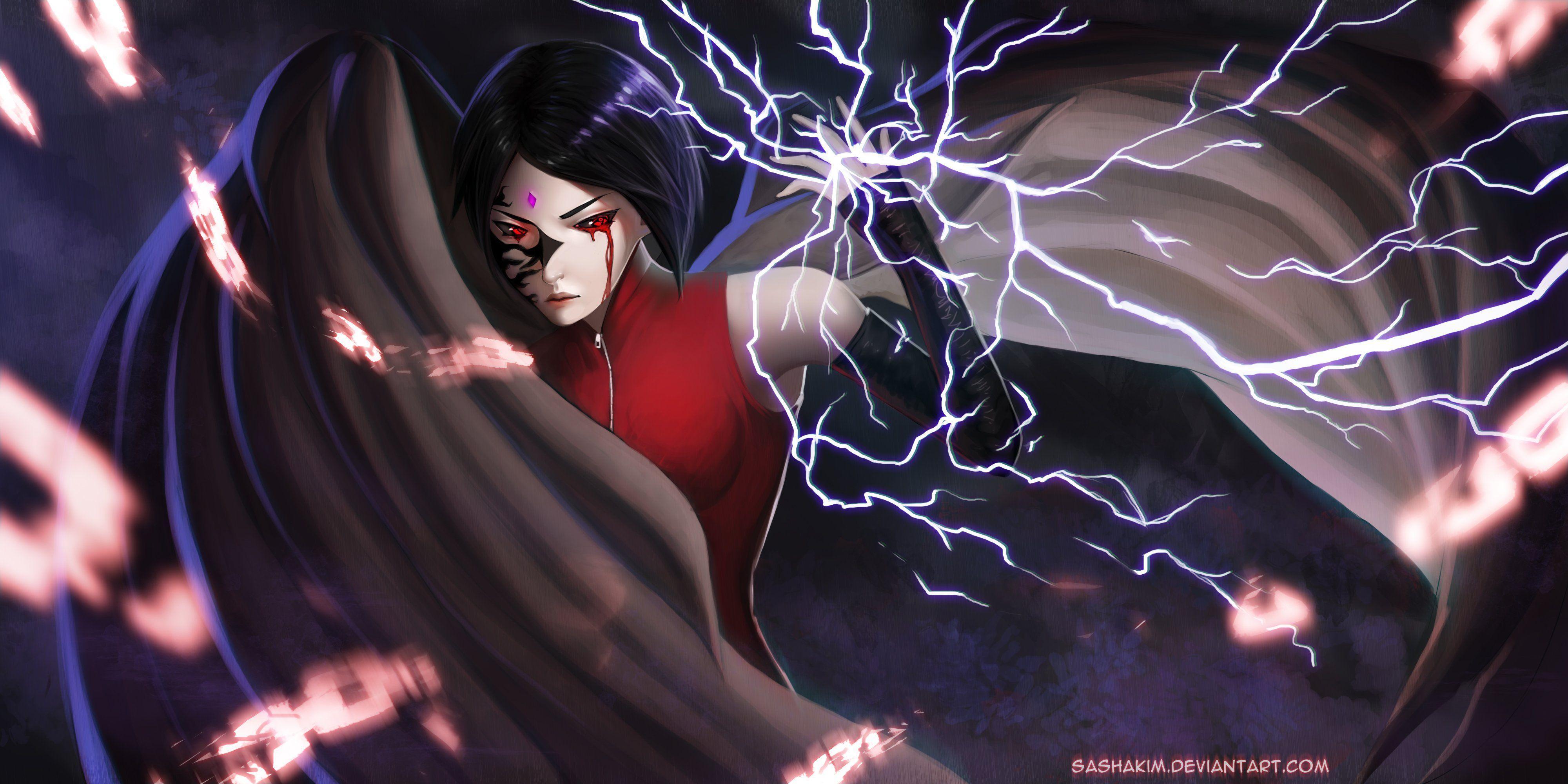 Sarada Uchiha wallpaper by ShadowToxic - Download on ZEDGE™