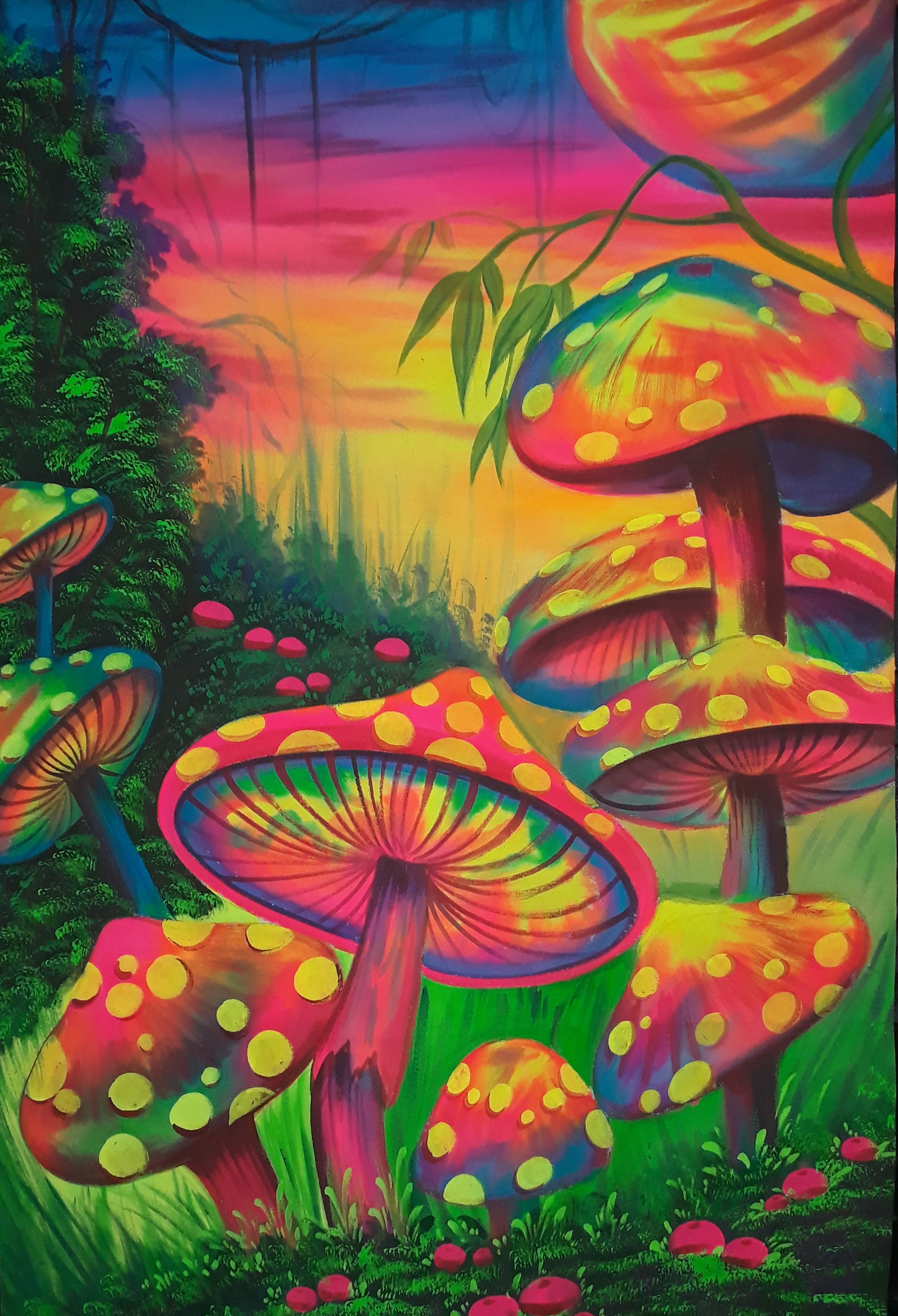 Smartphone Magic Mushroom Wallpapers  Wallpaper Cave