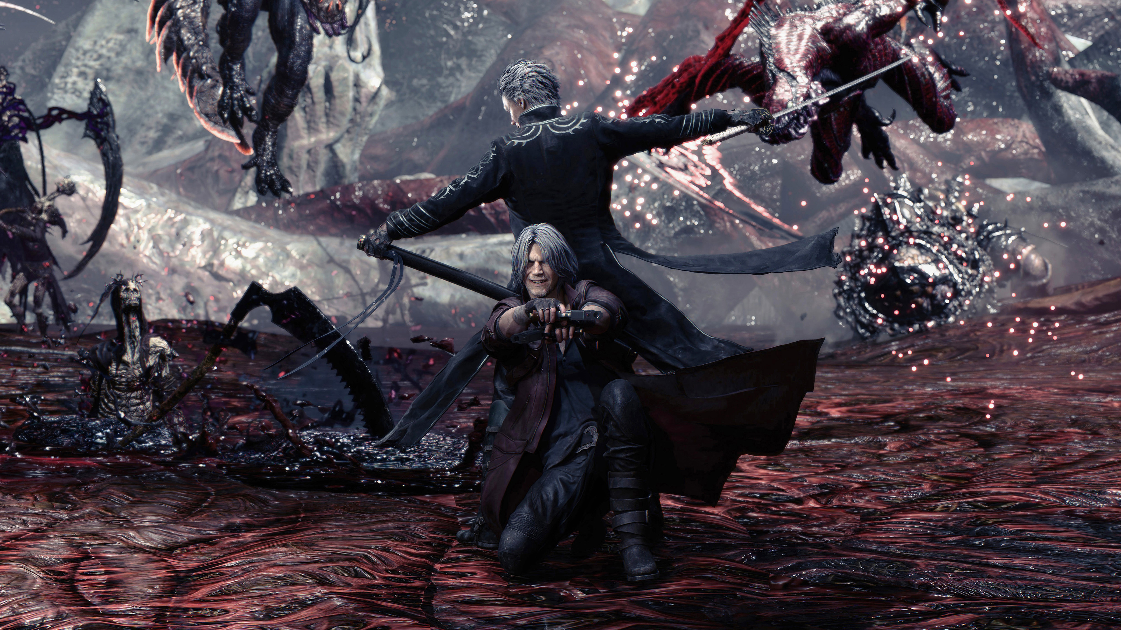 Created this awesome 4k wallpaper for your smartphones  rDevilMayCry