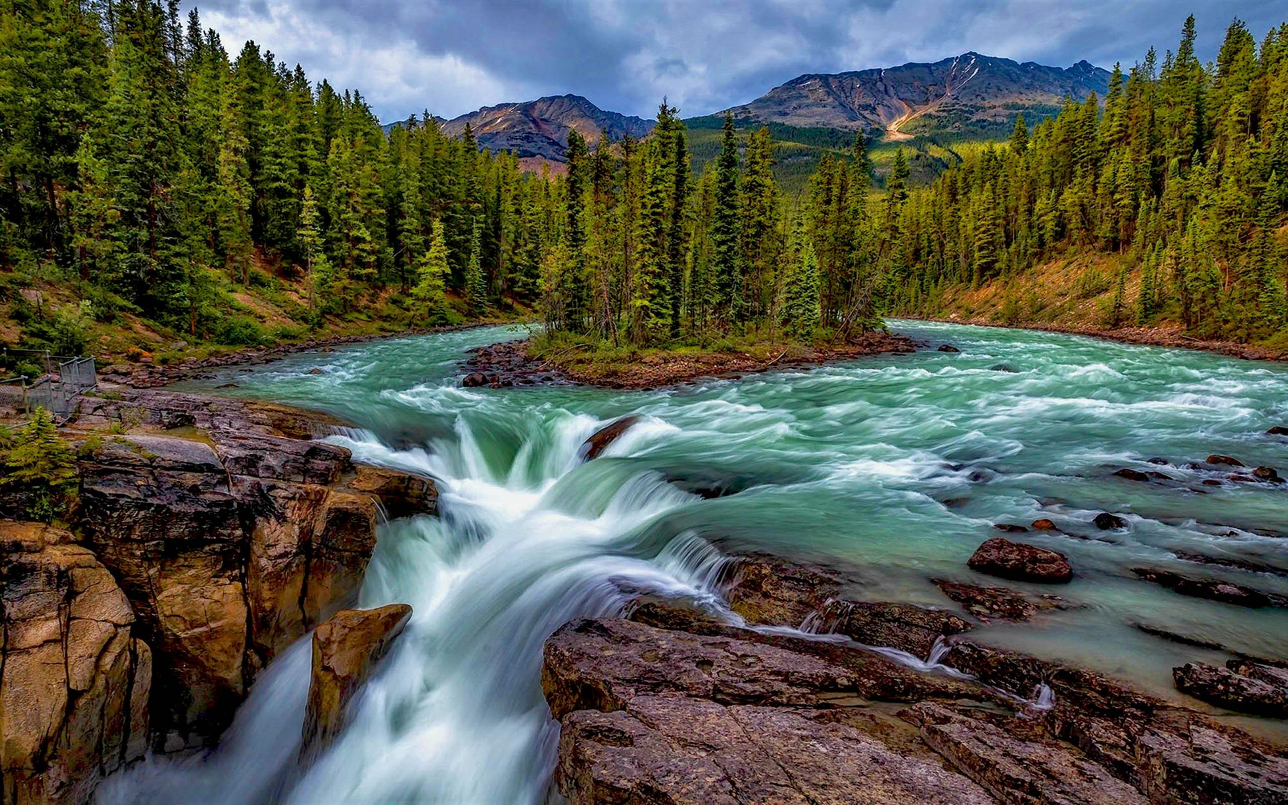 Mountain river stream stones water HD phone wallpaper  Peakpx