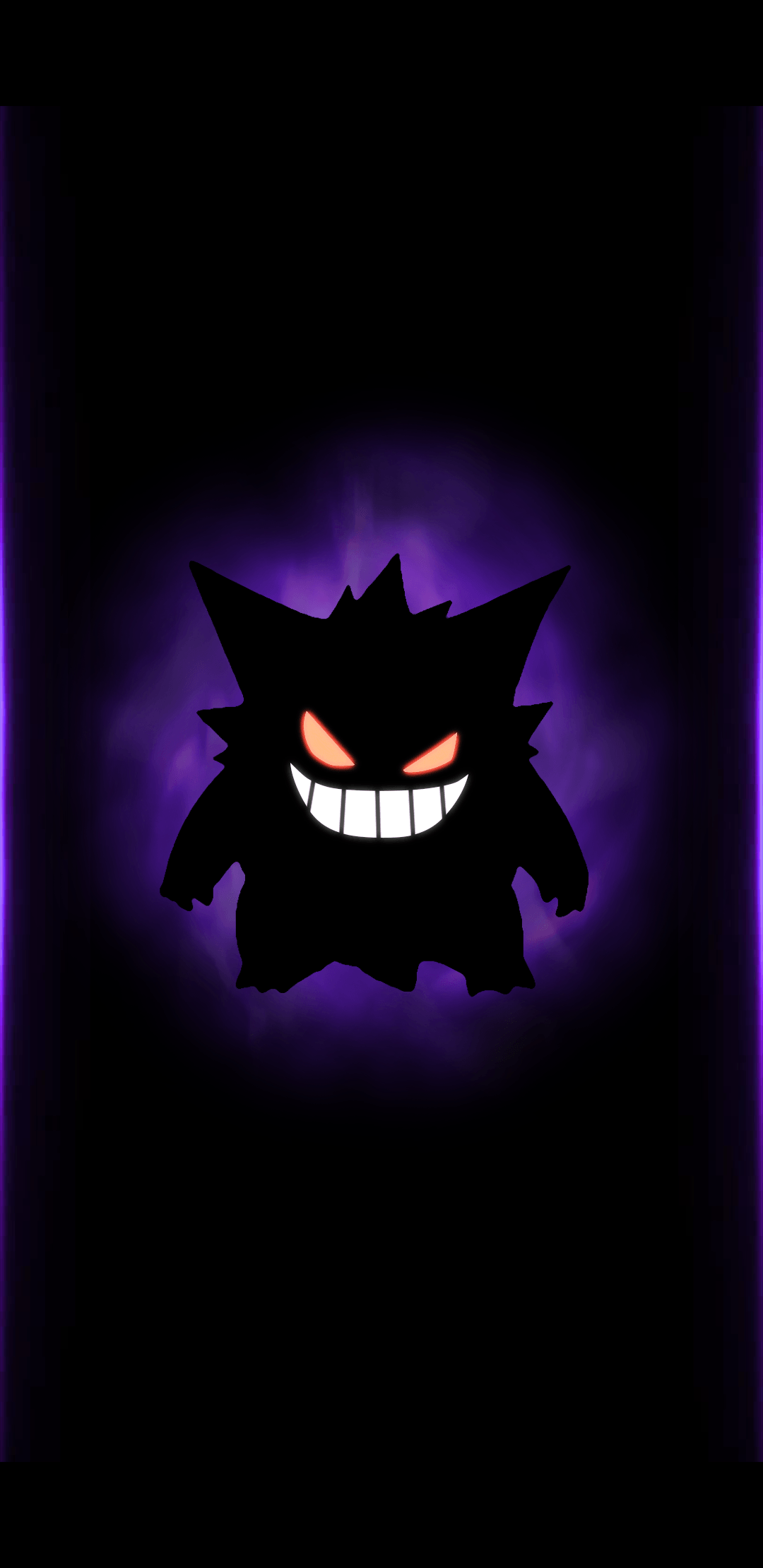 Wallpaper : pokemon, black, Gengar, purple, ghost 1920x1200