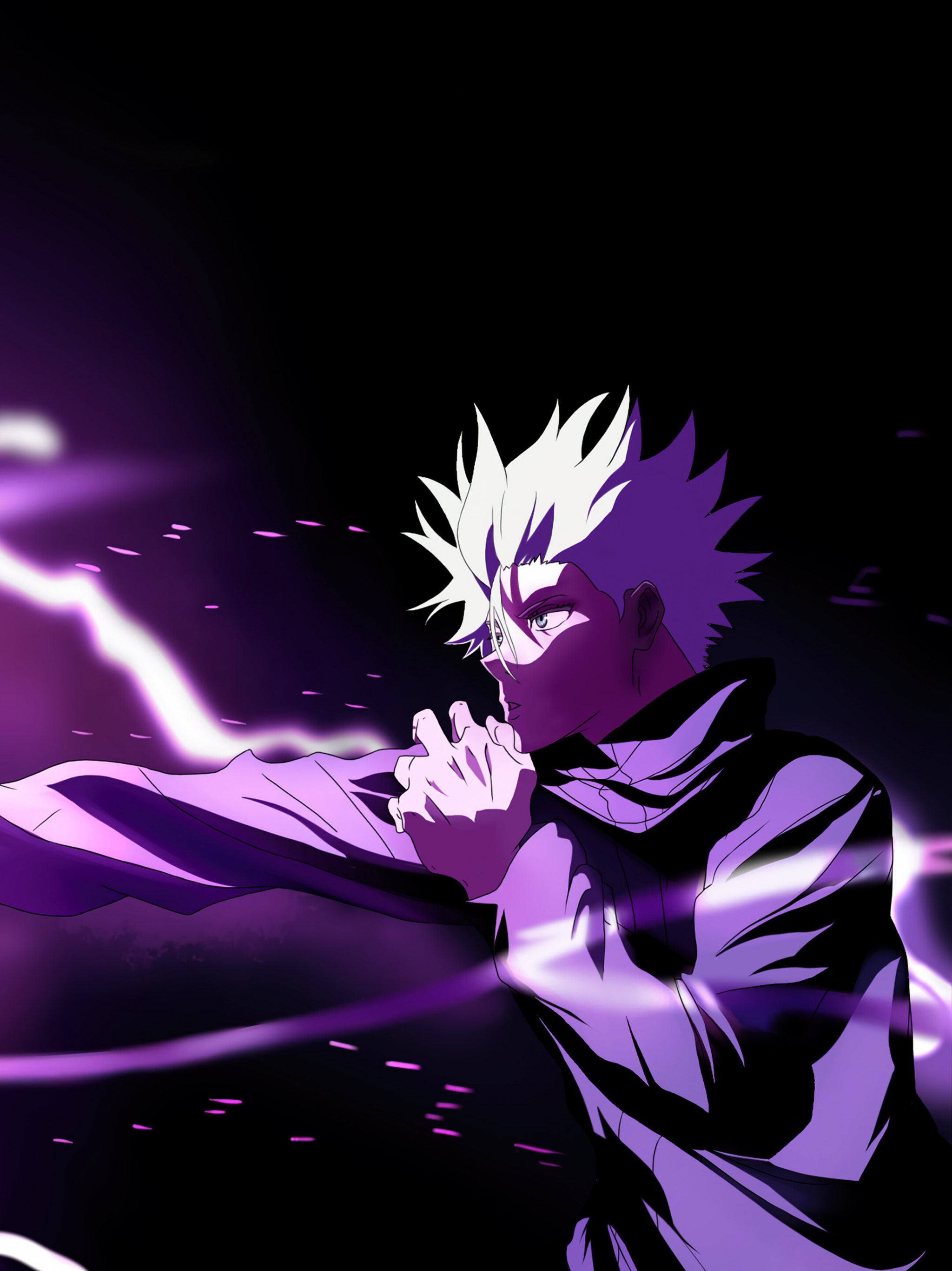 Purple and Black Anime Wallpapers  Top Free Purple and Black Anime  Backgrounds  WallpaperAccess