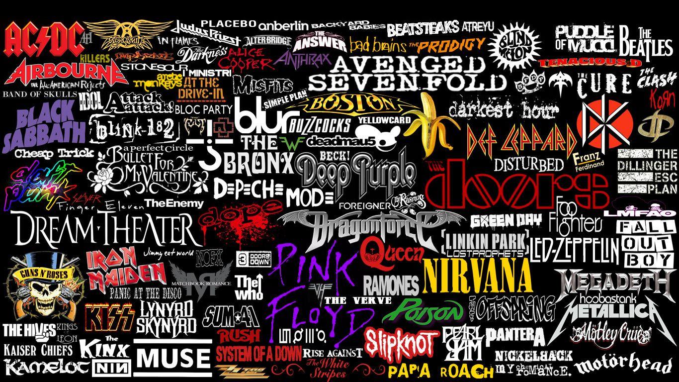 Bands, logo, metal, metallica, nirvana, rock, rockstar, HD phone wallpaper  | Peakpx